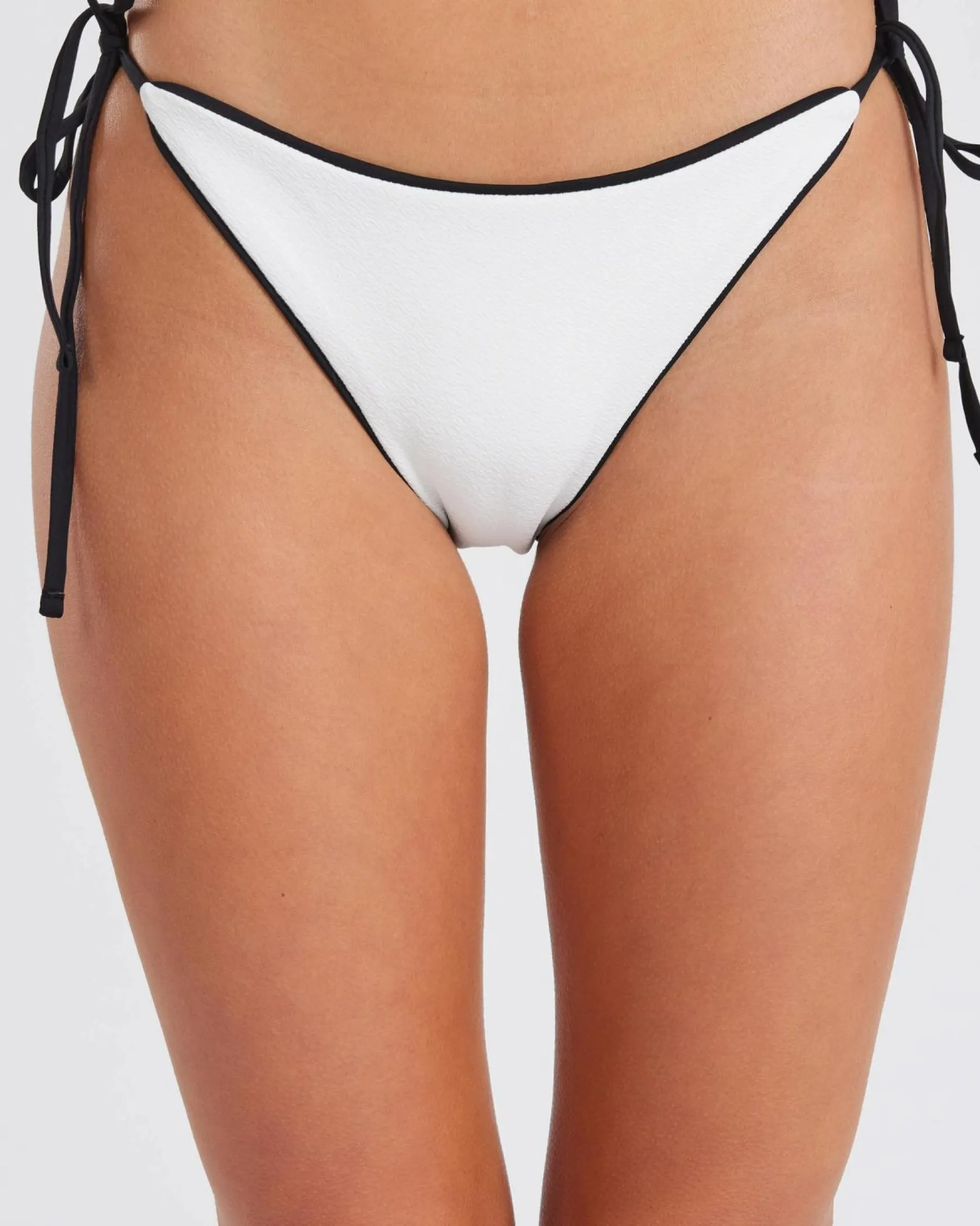 Bikinis*Kaiami Ellen Tie Side Bikini Bottom Creamy