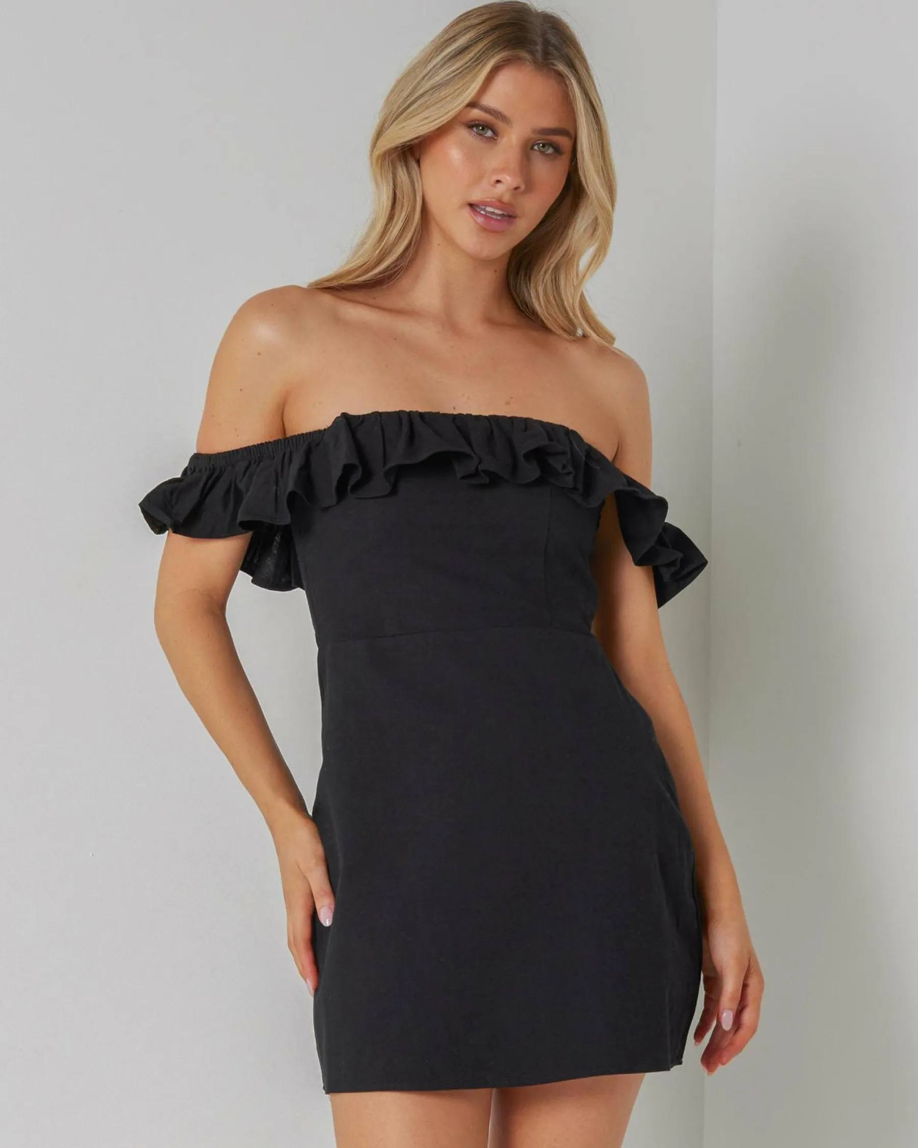 Hot Eloise Dress Women Linen Blend|Dresses