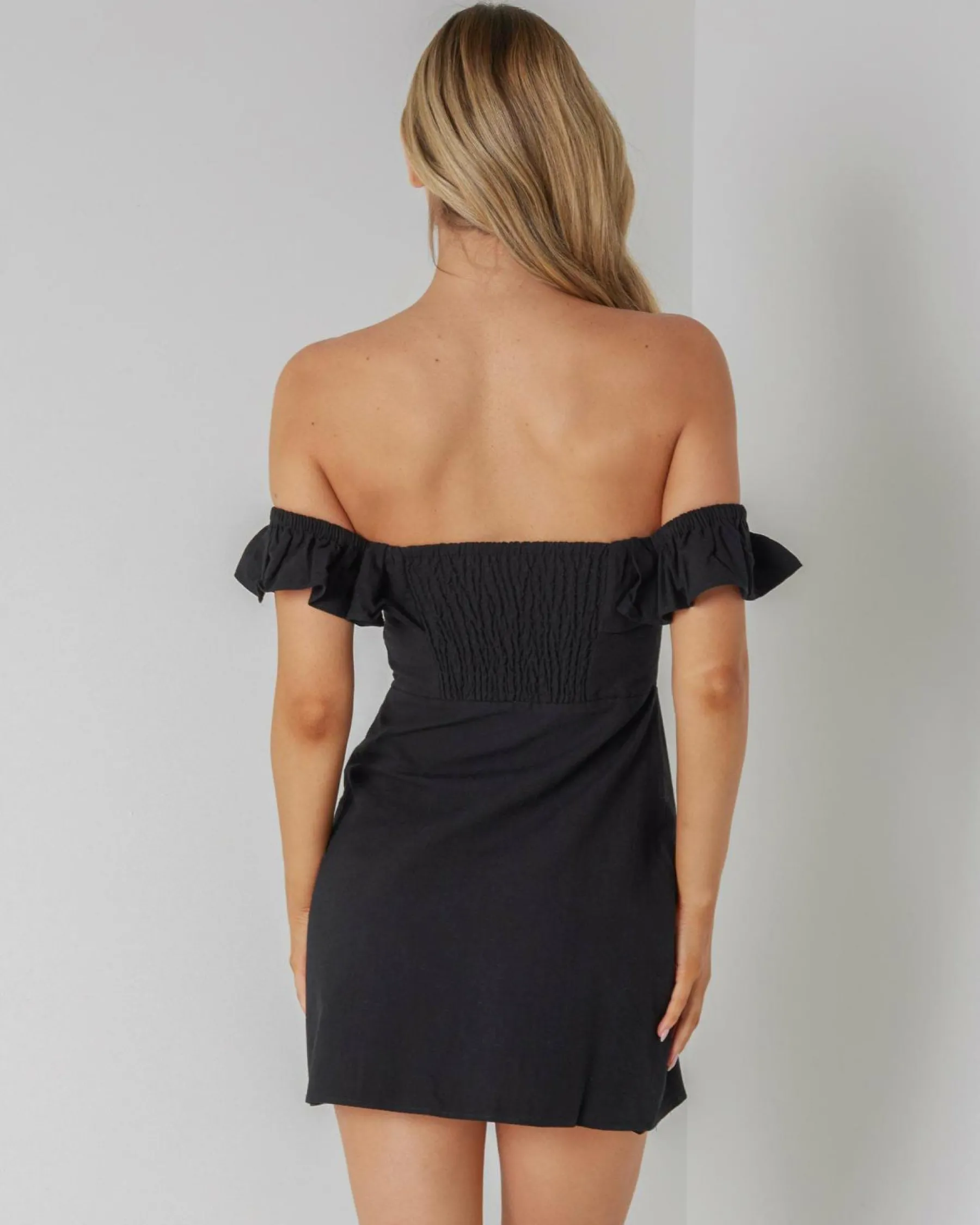 Hot Eloise Dress Women Linen Blend|Dresses