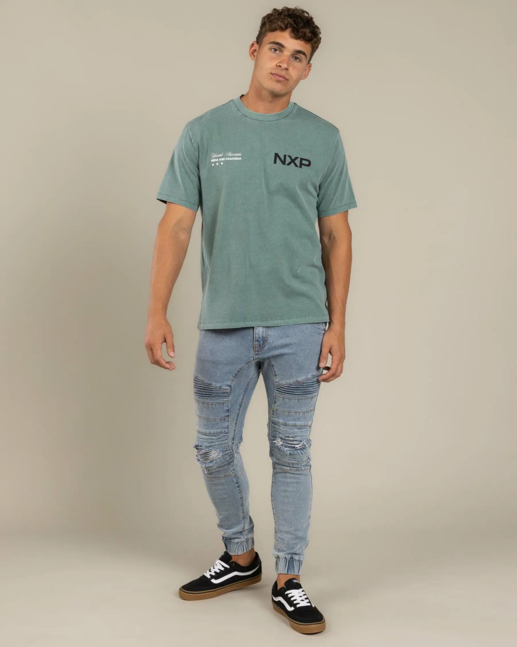 Tops & T-Shirts*Nena & Pasadena End Game Classic T-Shirt Pigment Trellis
