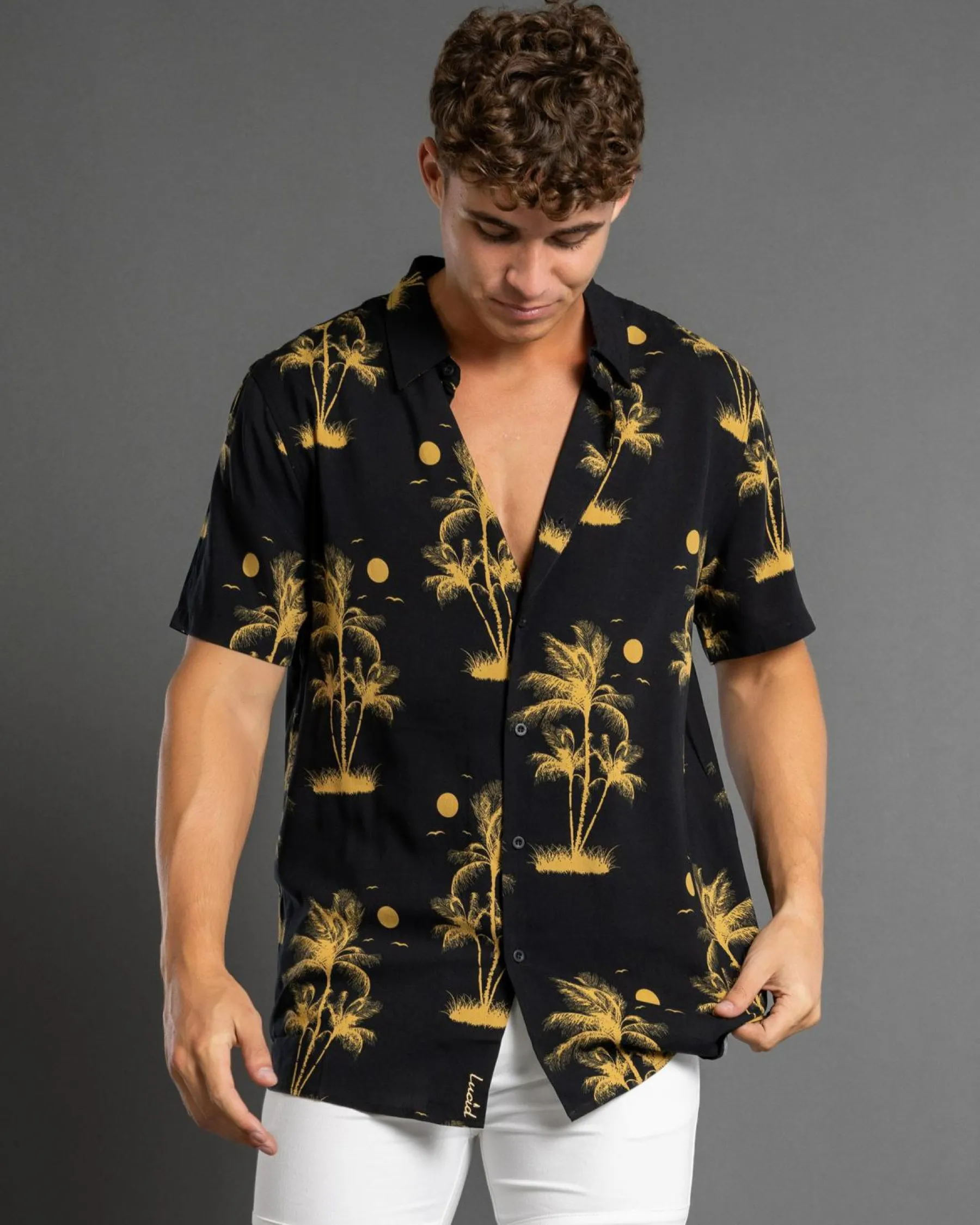 Online Escapade Short Sleeve Shirt Tops & T-Shirts