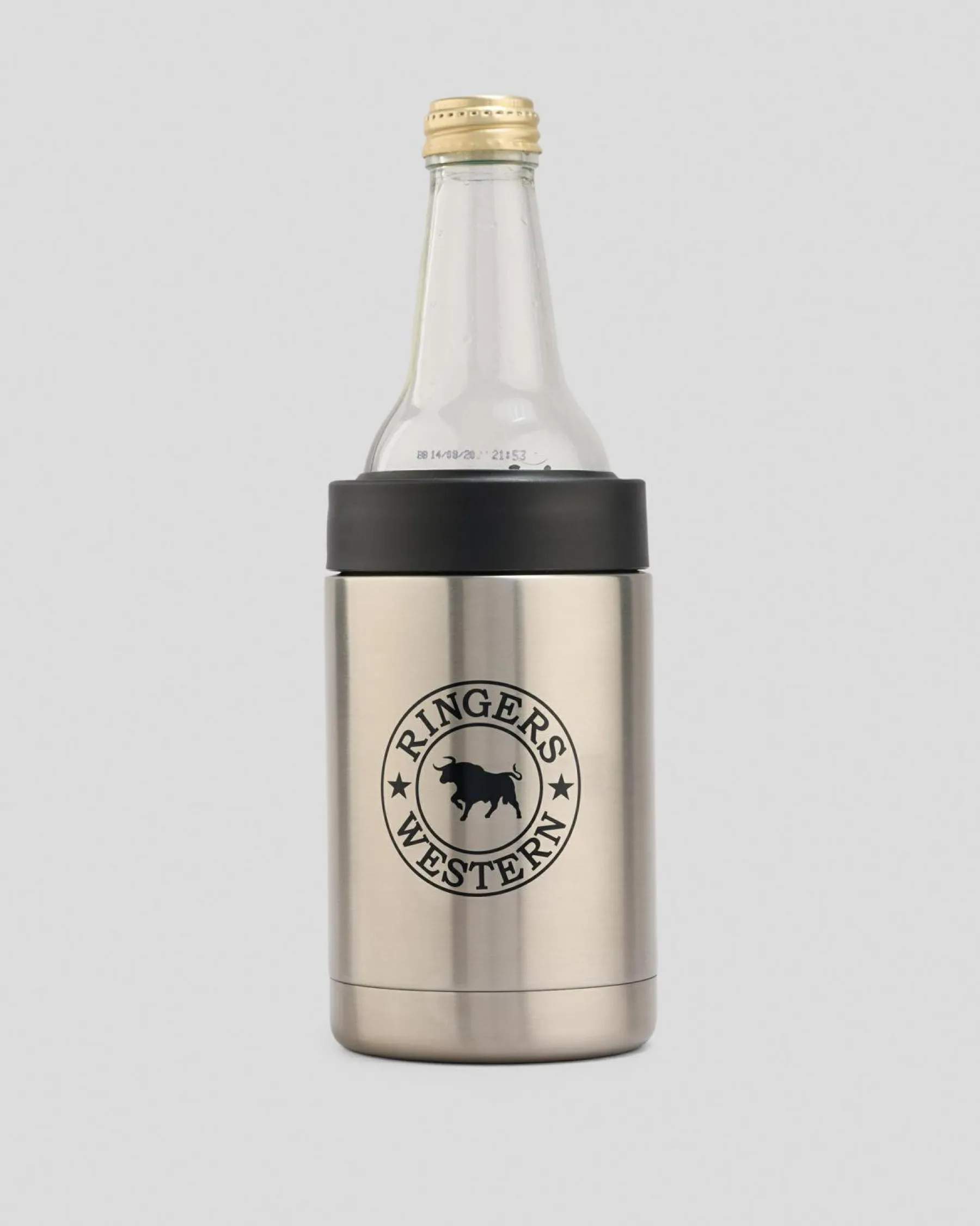 Gifts & Novelty*Ringers Western Escape Can Cooler Stainless Steel