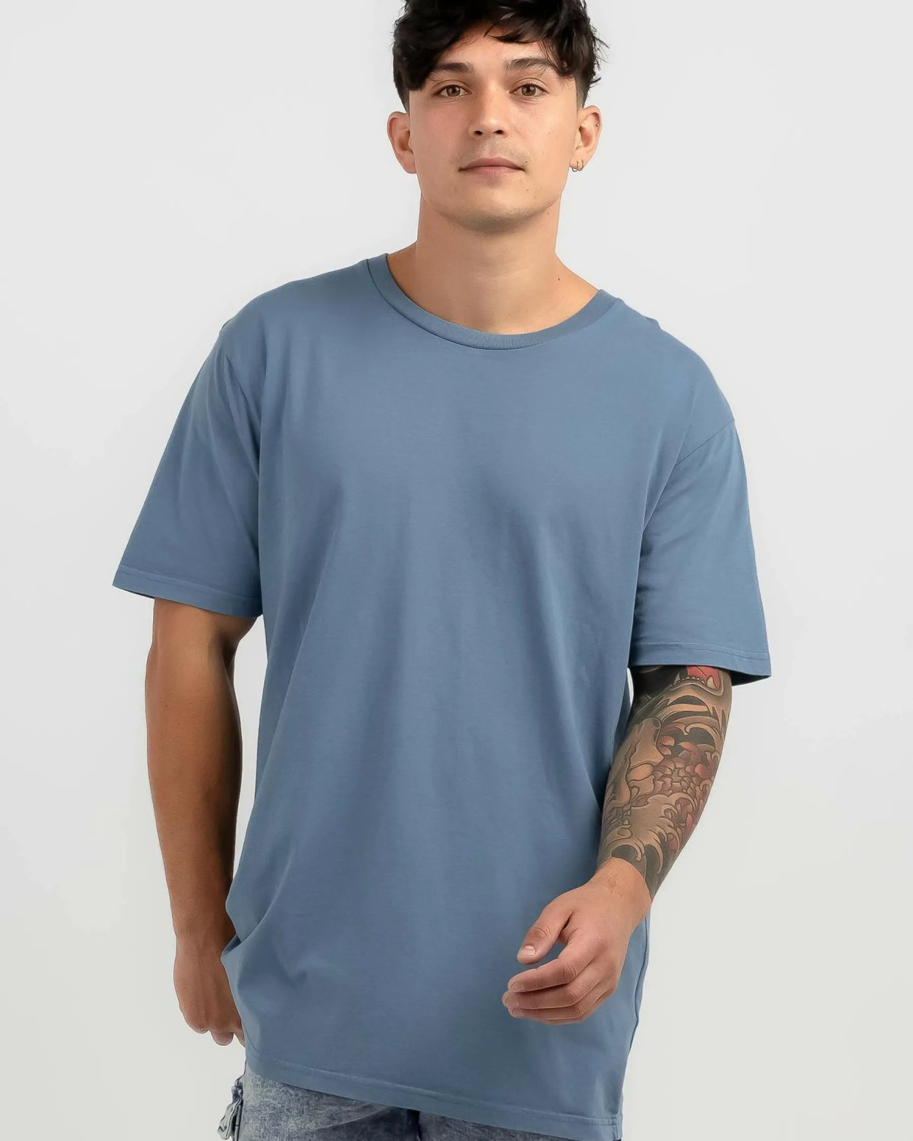 Tops & T-Shirts*Lucid Essential 2.0 T-Shirt Blue