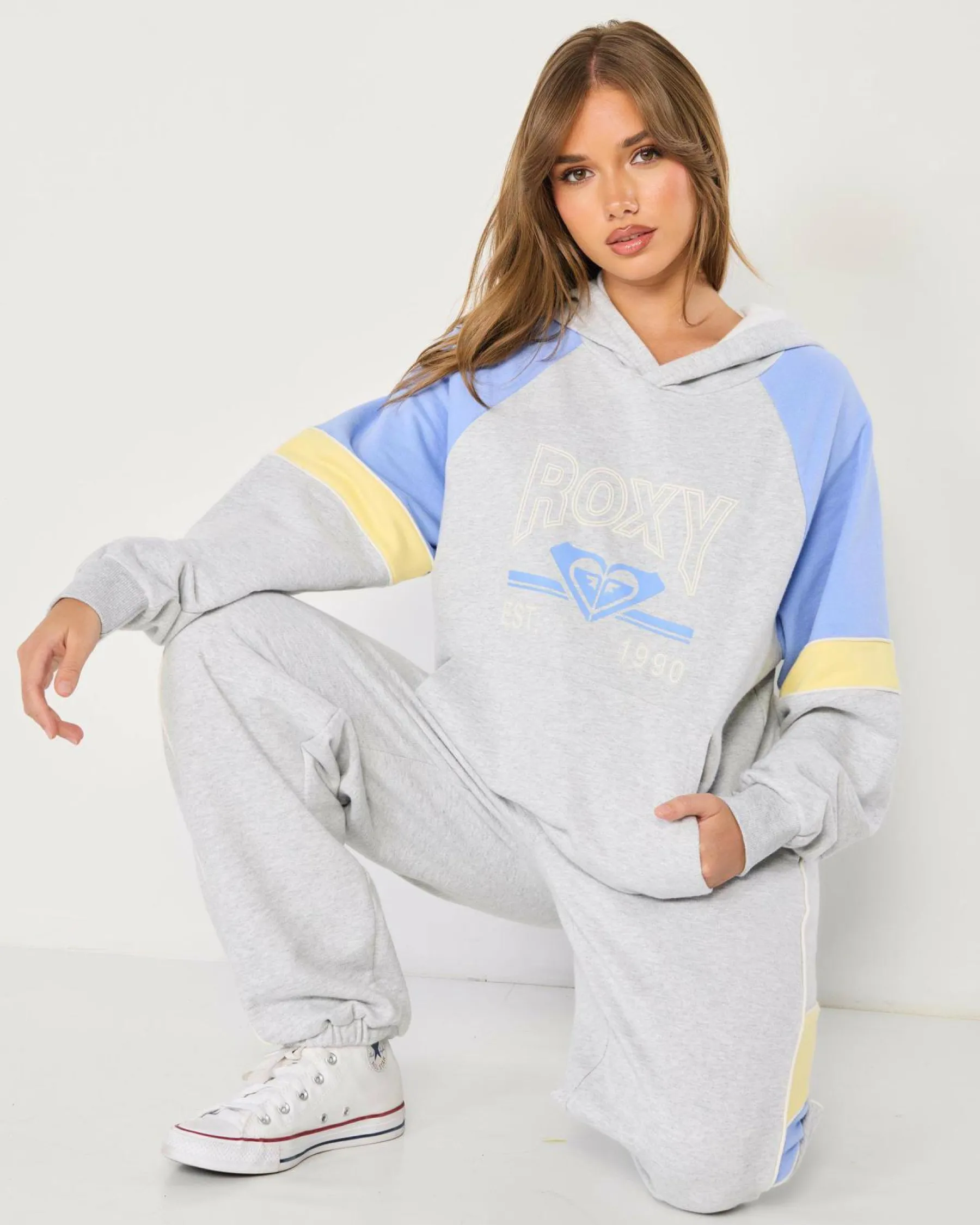 Jumpers & Hoodies*Roxy Essential Energy Hoodie Heritage Heather
