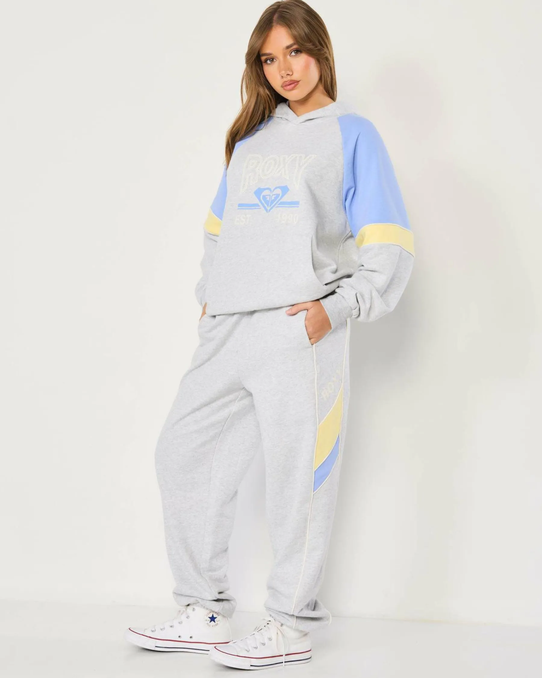 Jumpers & Hoodies*Roxy Essential Energy Hoodie Heritage Heather