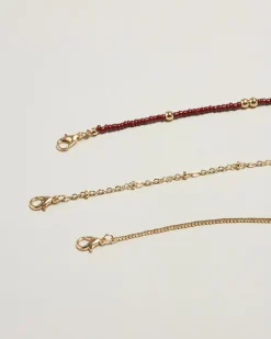 Jewelry|Jewelry*Karyn In LA Esther Necklace Pack Gold/choc