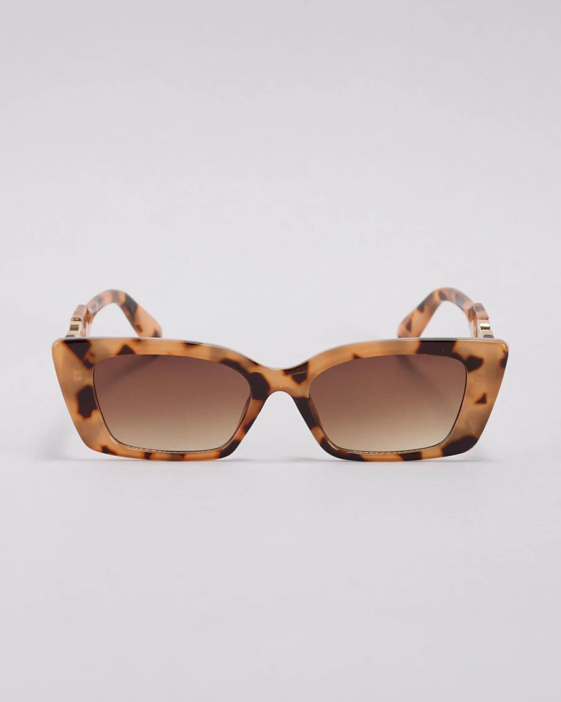 Sunglasses*Indie Eyewear Evelyn Sunglasses Milky Tort/gd Brn