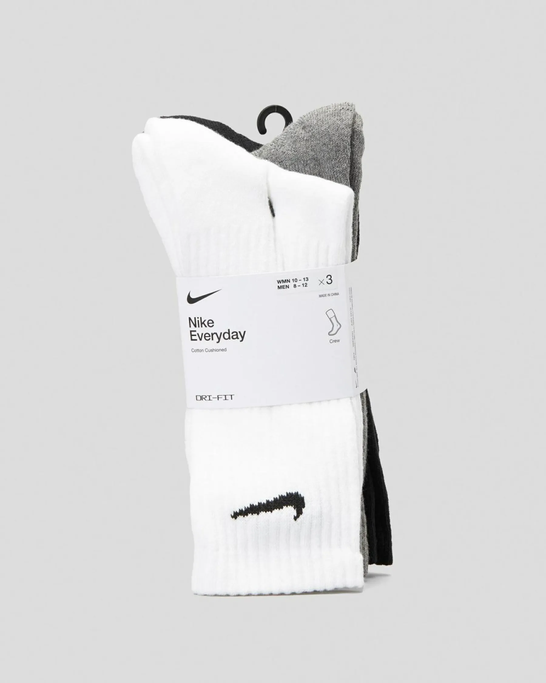 Socks|Socks*Nike Everyday Cushion Crew Socks 3 Pack Multi-colour