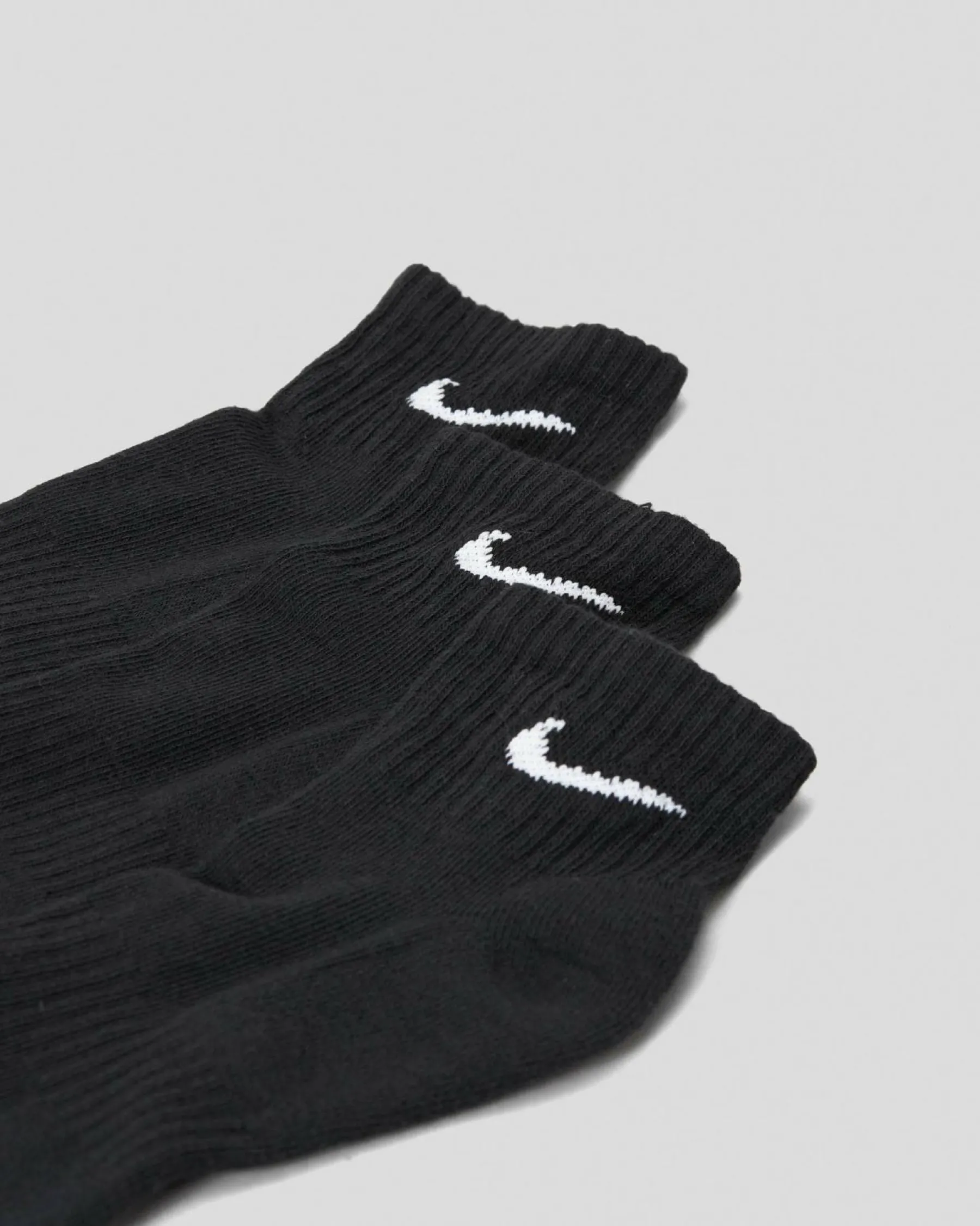 Socks*Nike Everyday Cushioned 3 Pack Socks Black/white