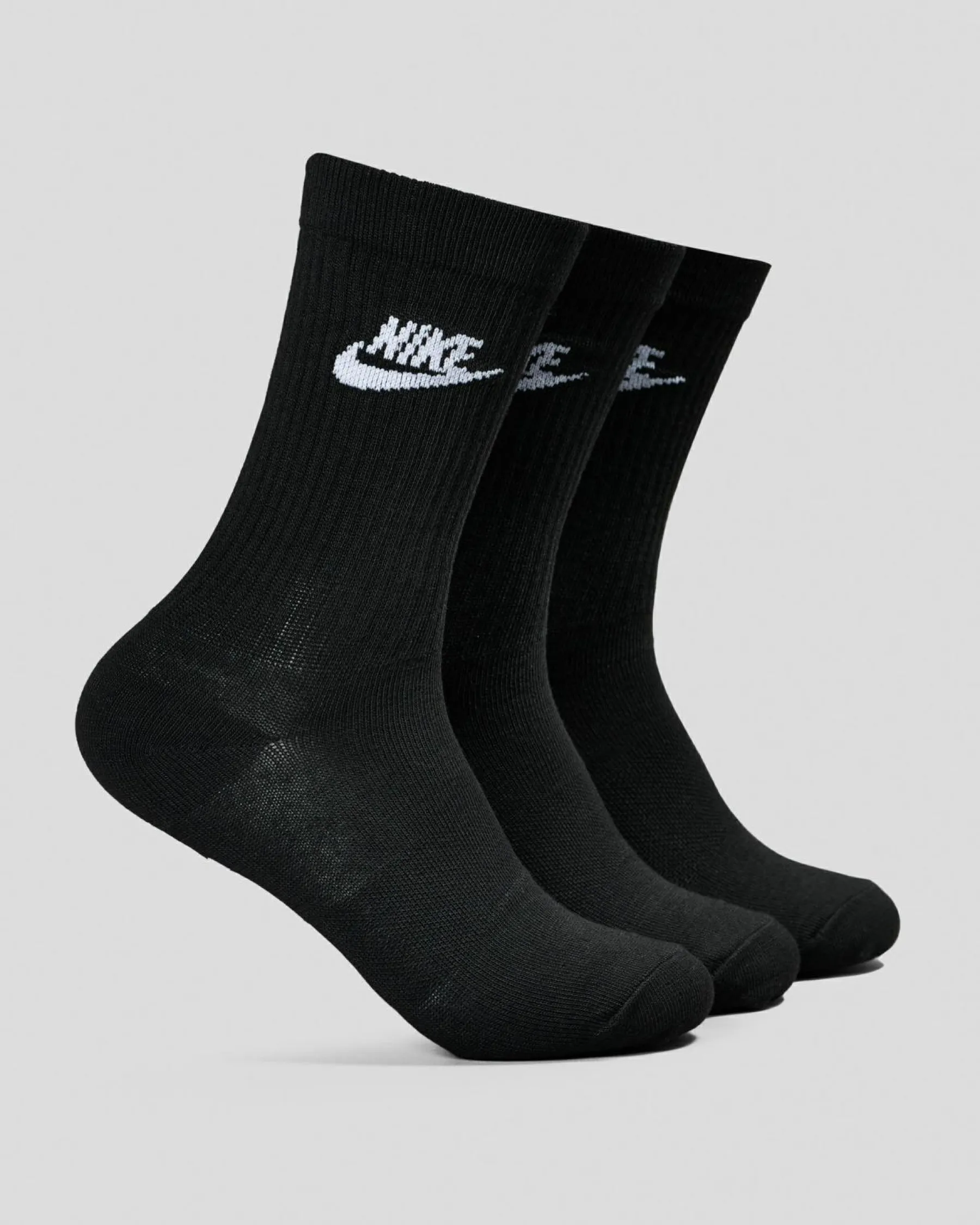 Socks*Nike Everyday Essential Crew Socks Black/white