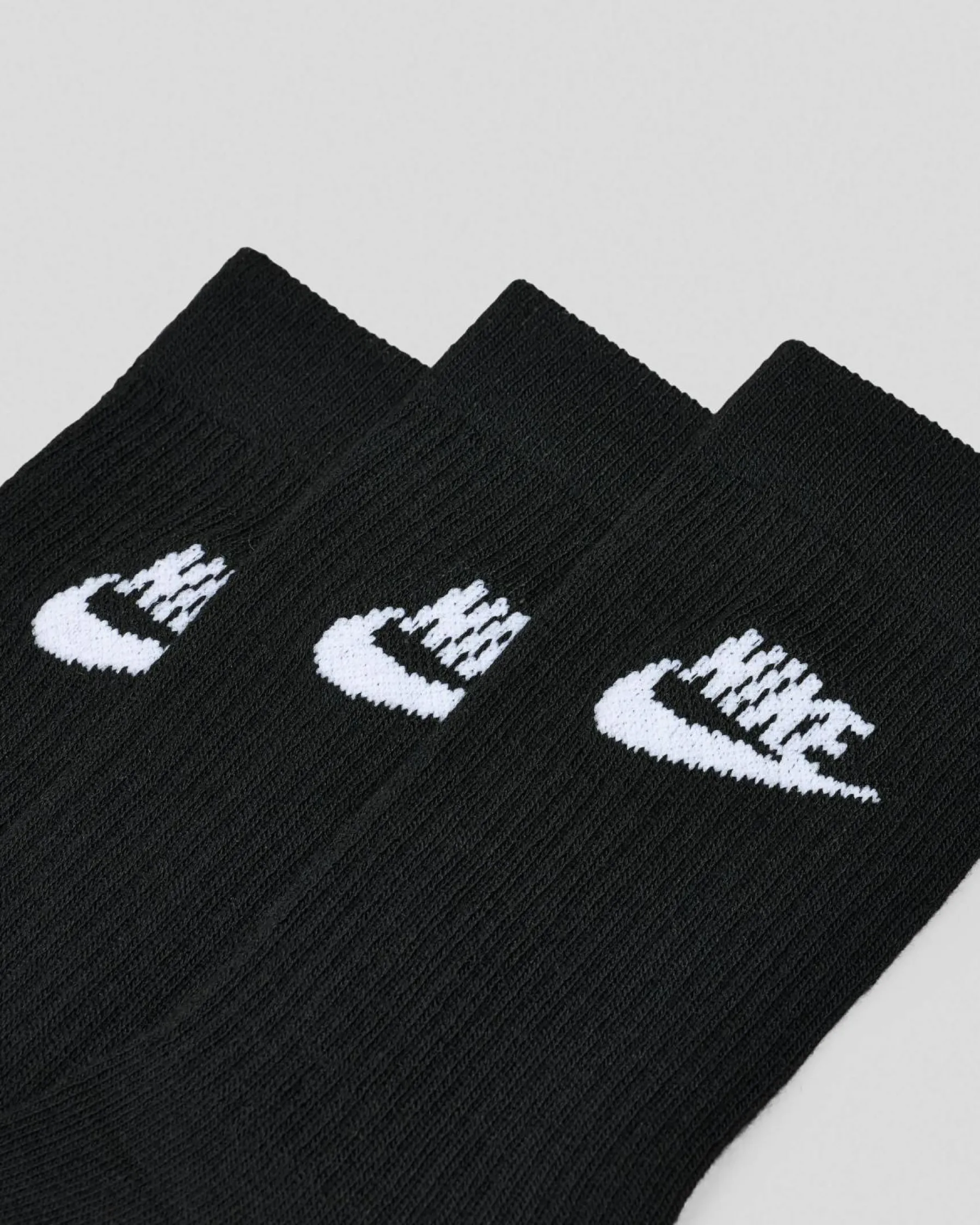Socks*Nike Everyday Essential Crew Socks Black/white