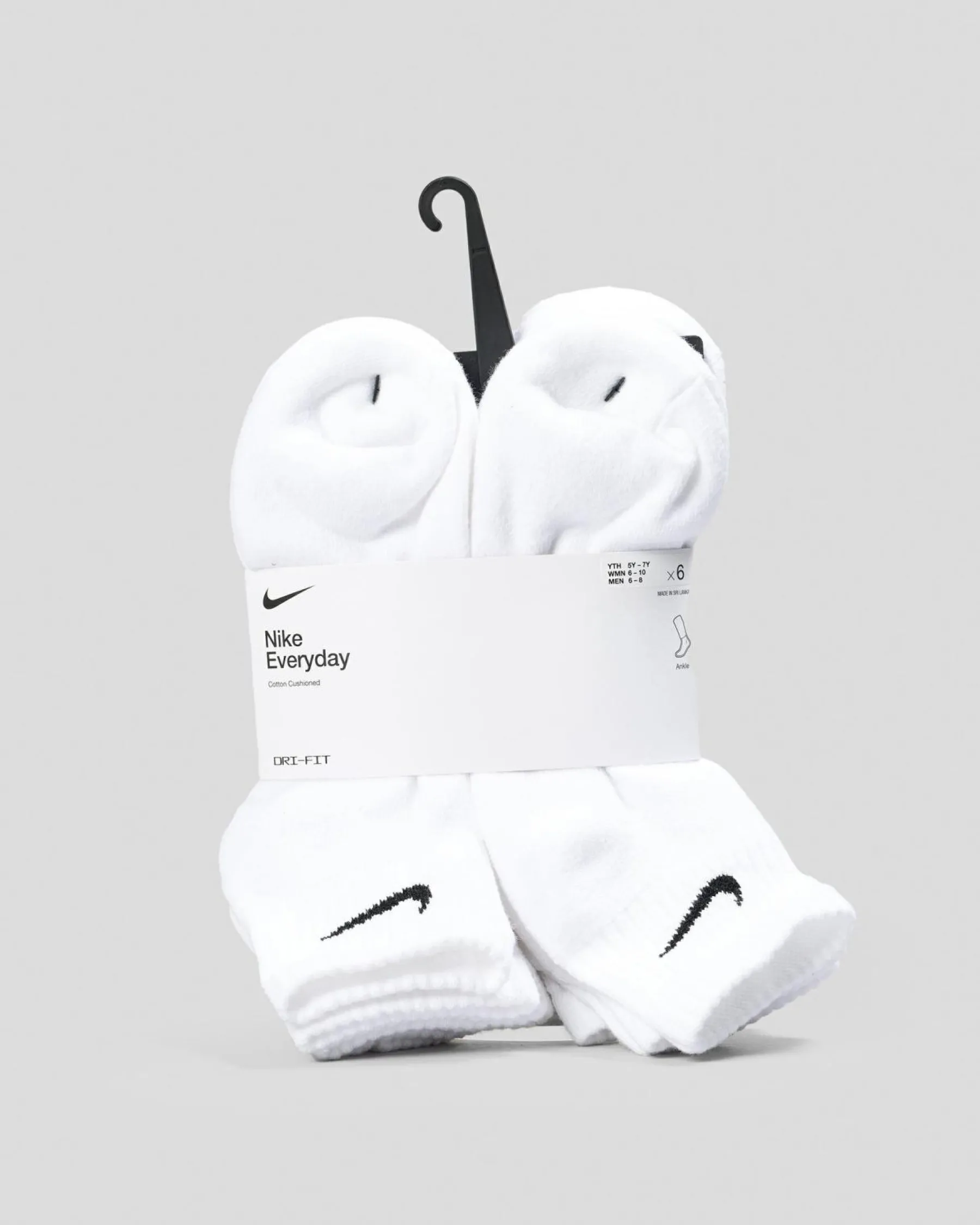 Outlet Everyday Essential Socks 6 Pack Socks