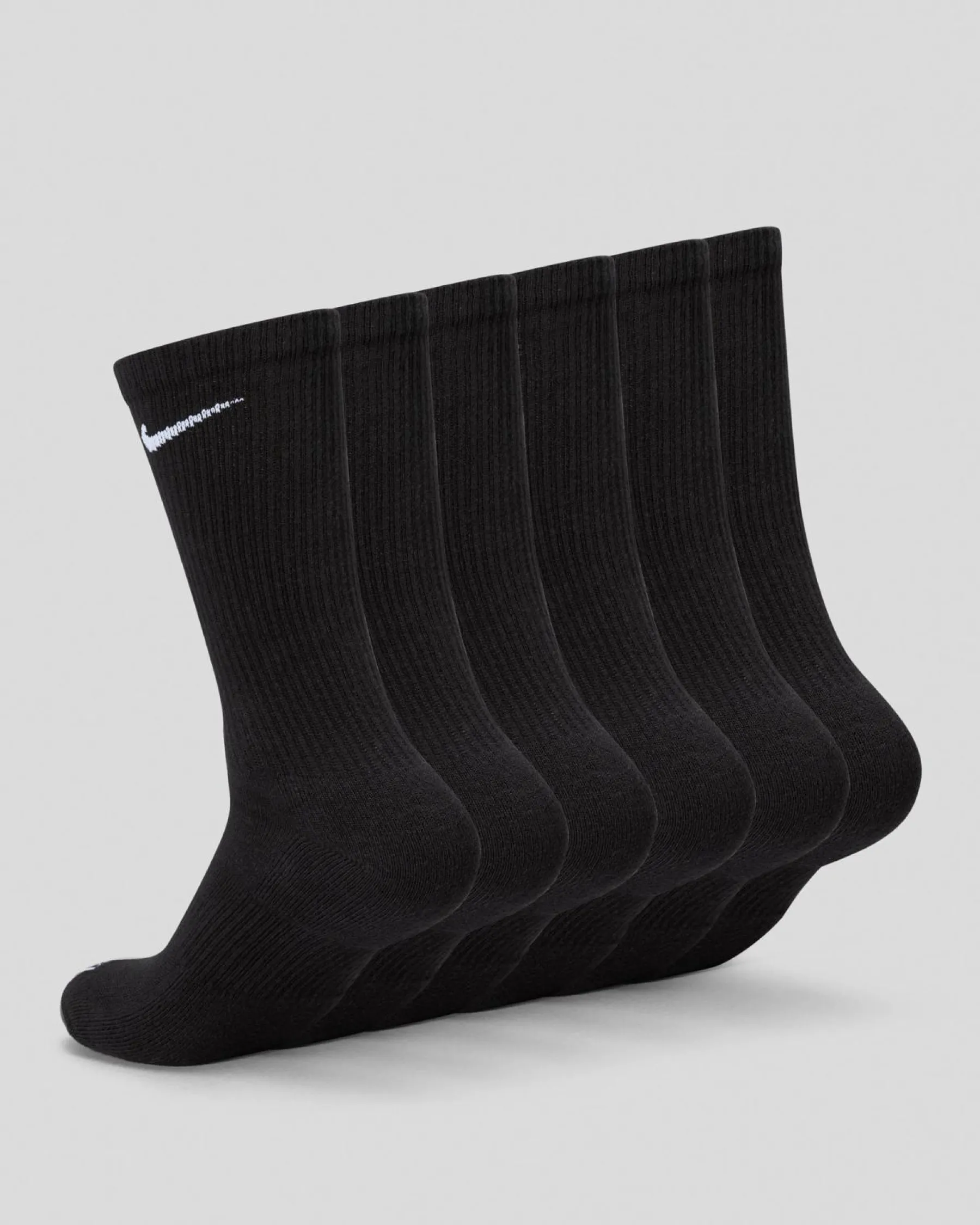 Socks|Socks*Nike Everyday Plus Cushioned Socks 6 Pack Black/white