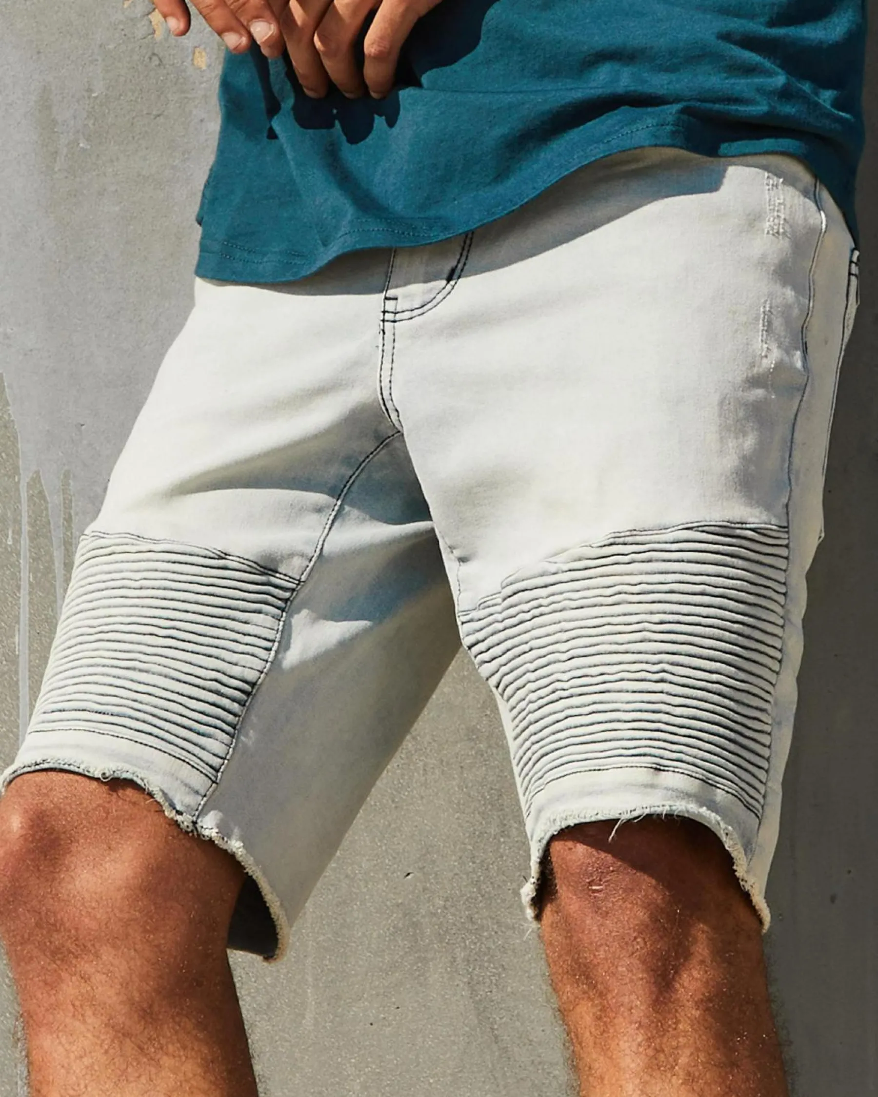 Clearance Expansion Denim Shorts Denim|Shorts & Bottoms