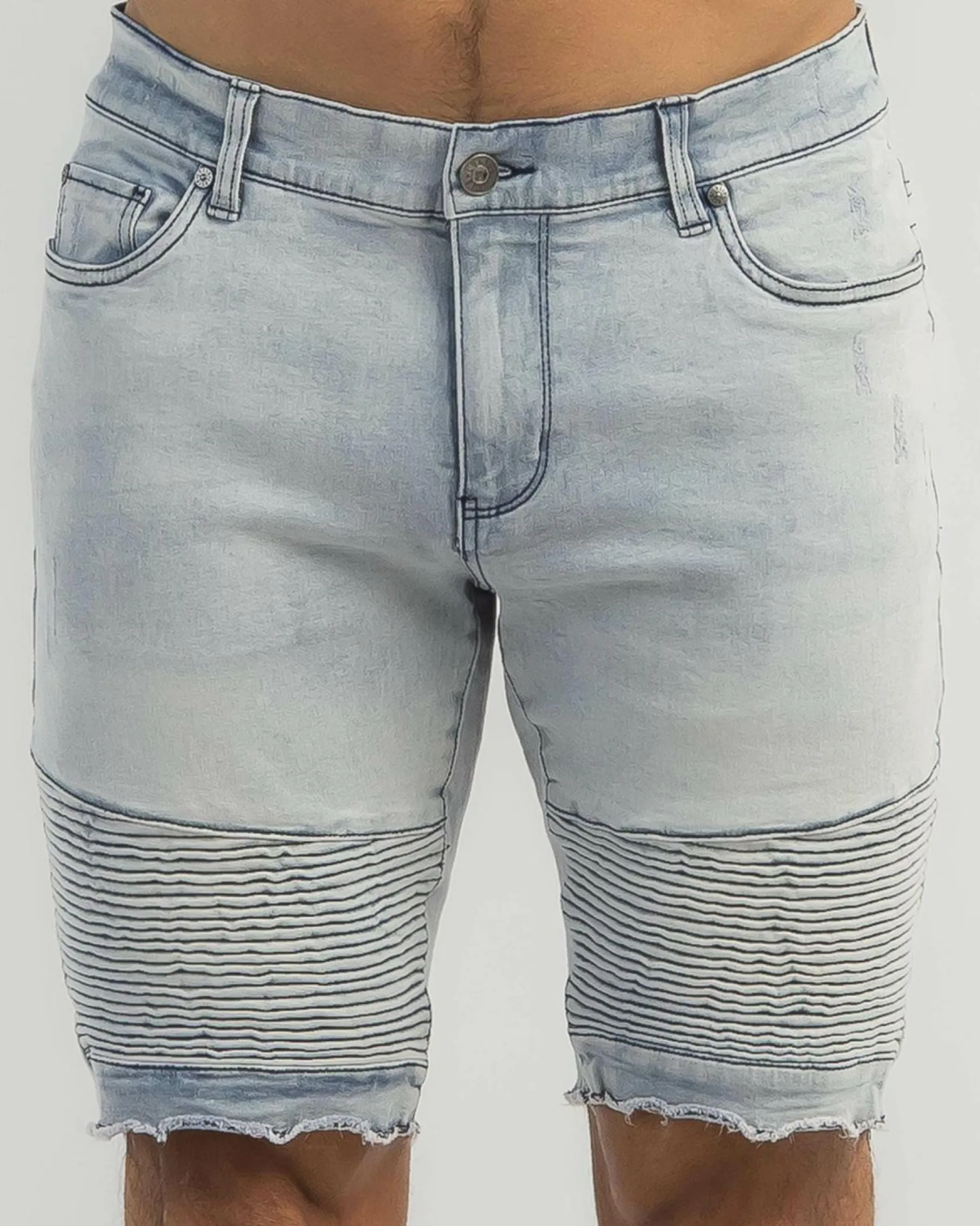 Clearance Expansion Denim Shorts Denim|Shorts & Bottoms