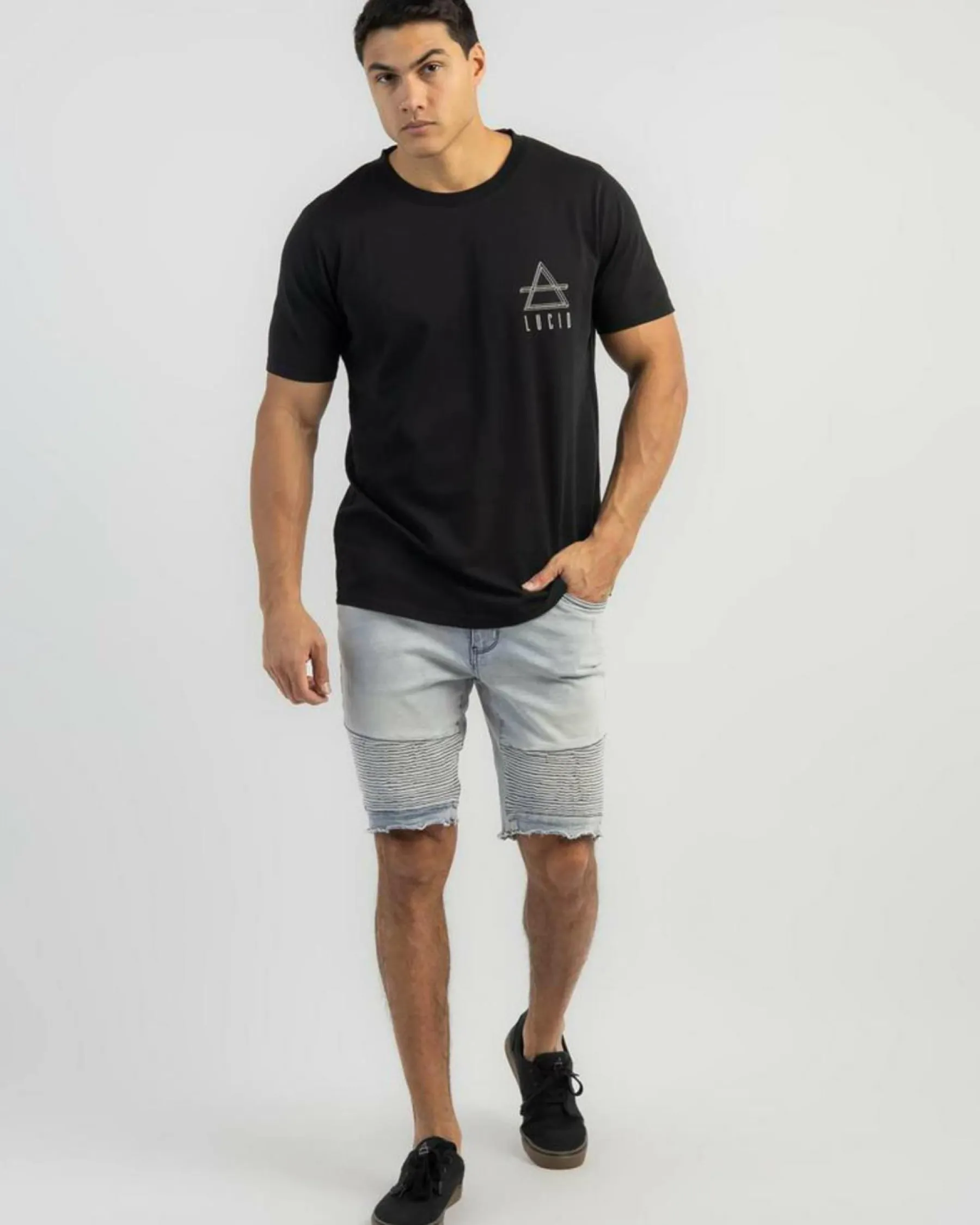 Clearance Expansion Denim Shorts Denim|Shorts & Bottoms