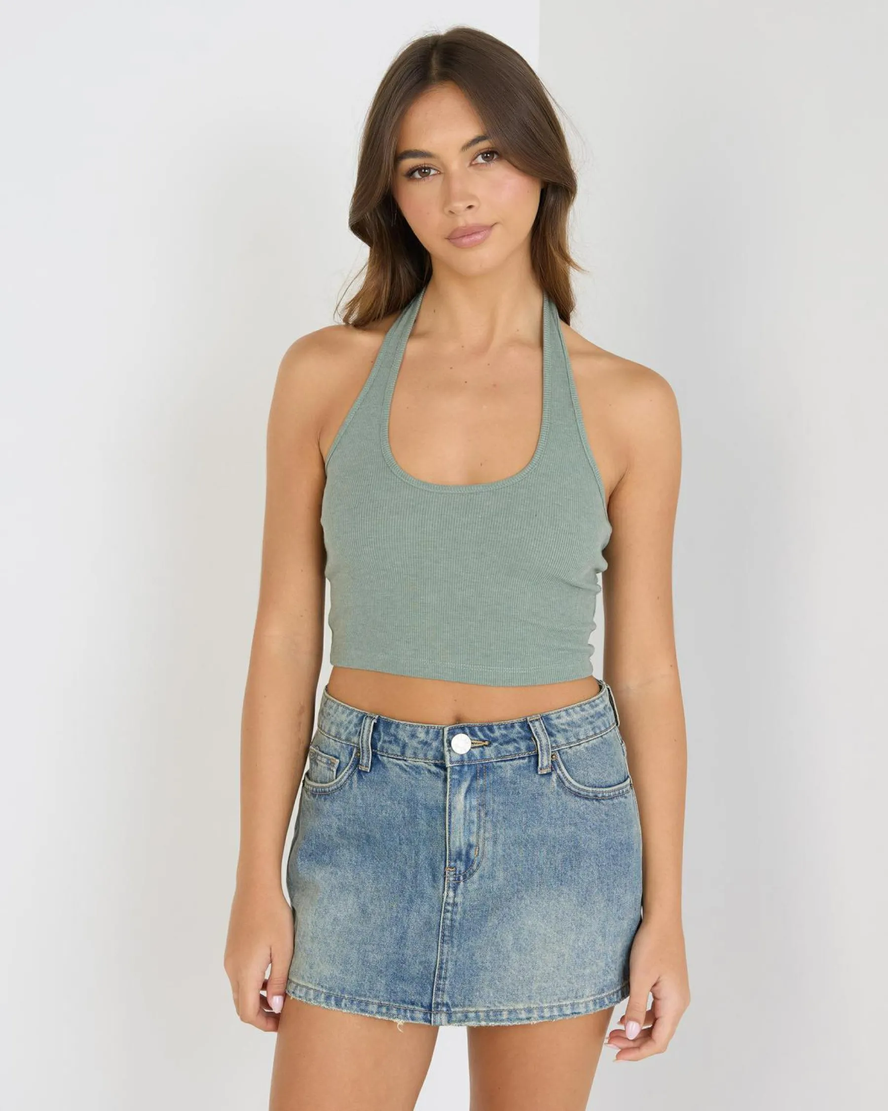 Outlet Fay Halter Top Women Tops