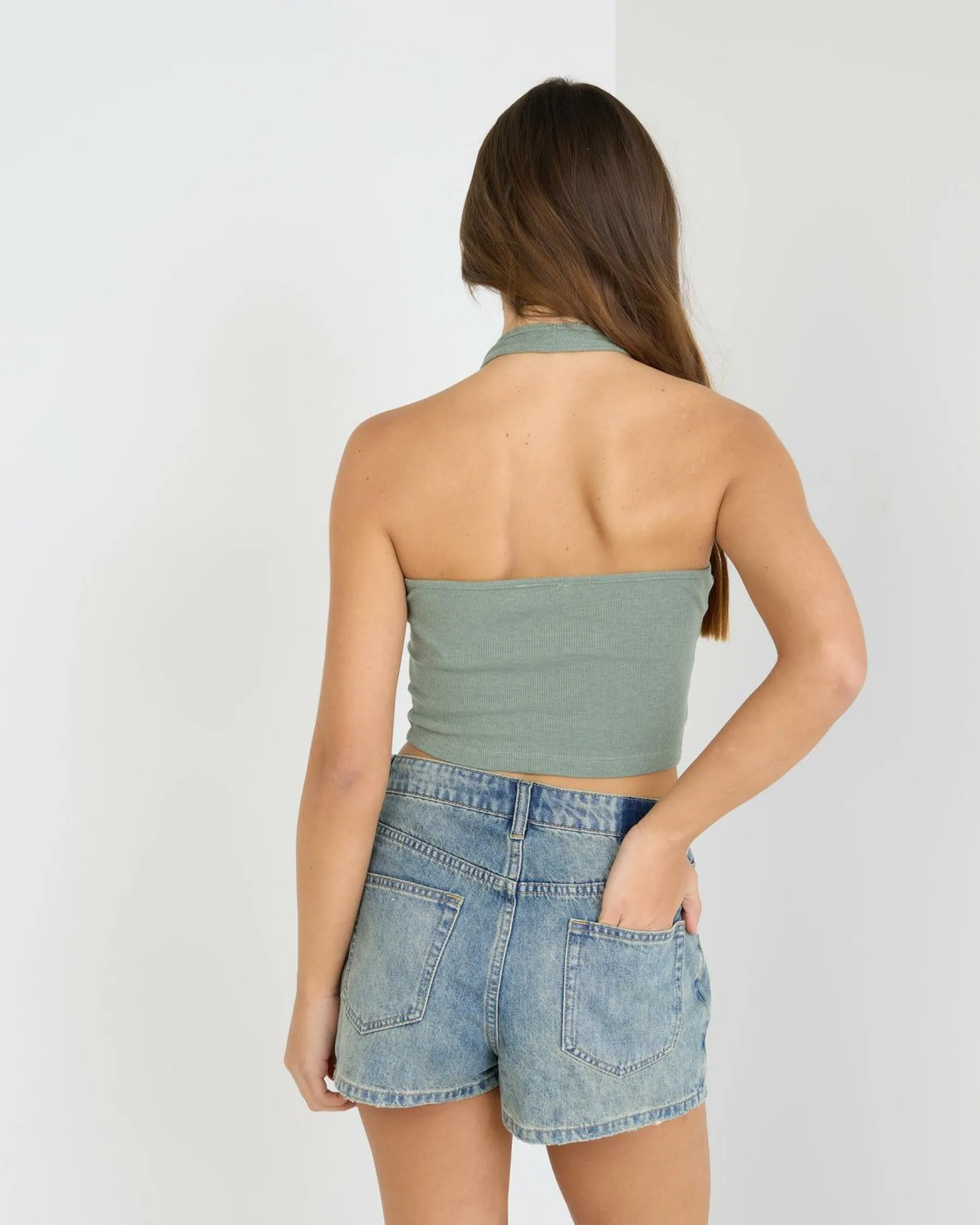Outlet Fay Halter Top Women Tops