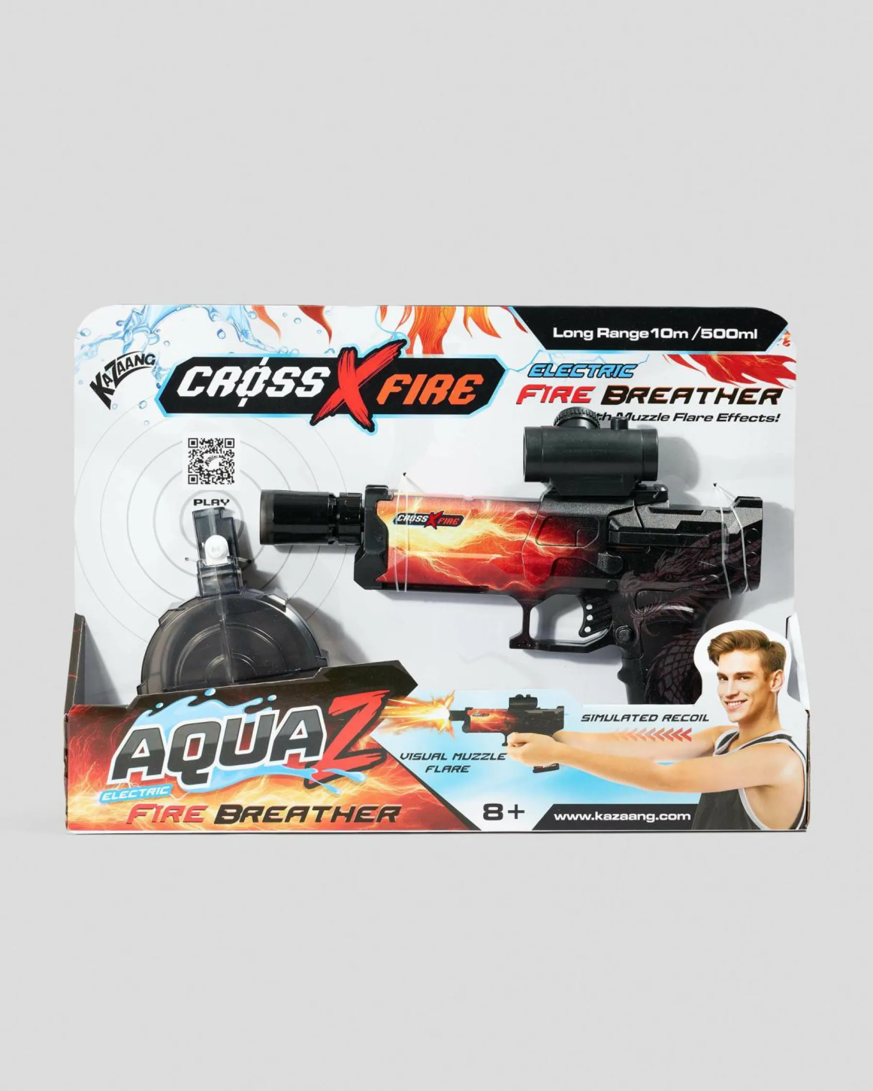 Outlet Fire Breather Automatic Water Pistol Women Gifts & Novelty|Beach Accessories