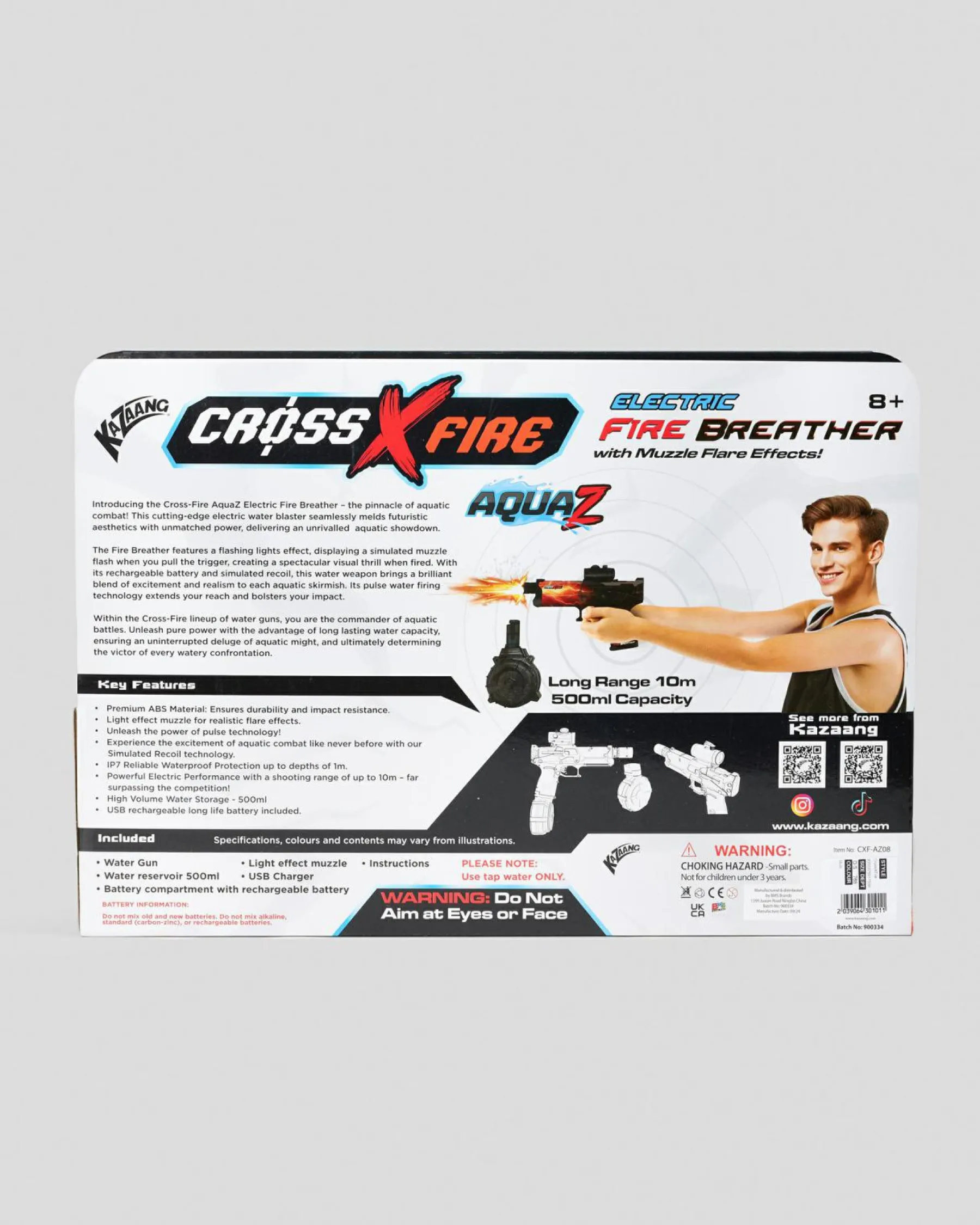 Outlet Fire Breather Automatic Water Pistol Women Gifts & Novelty|Beach Accessories