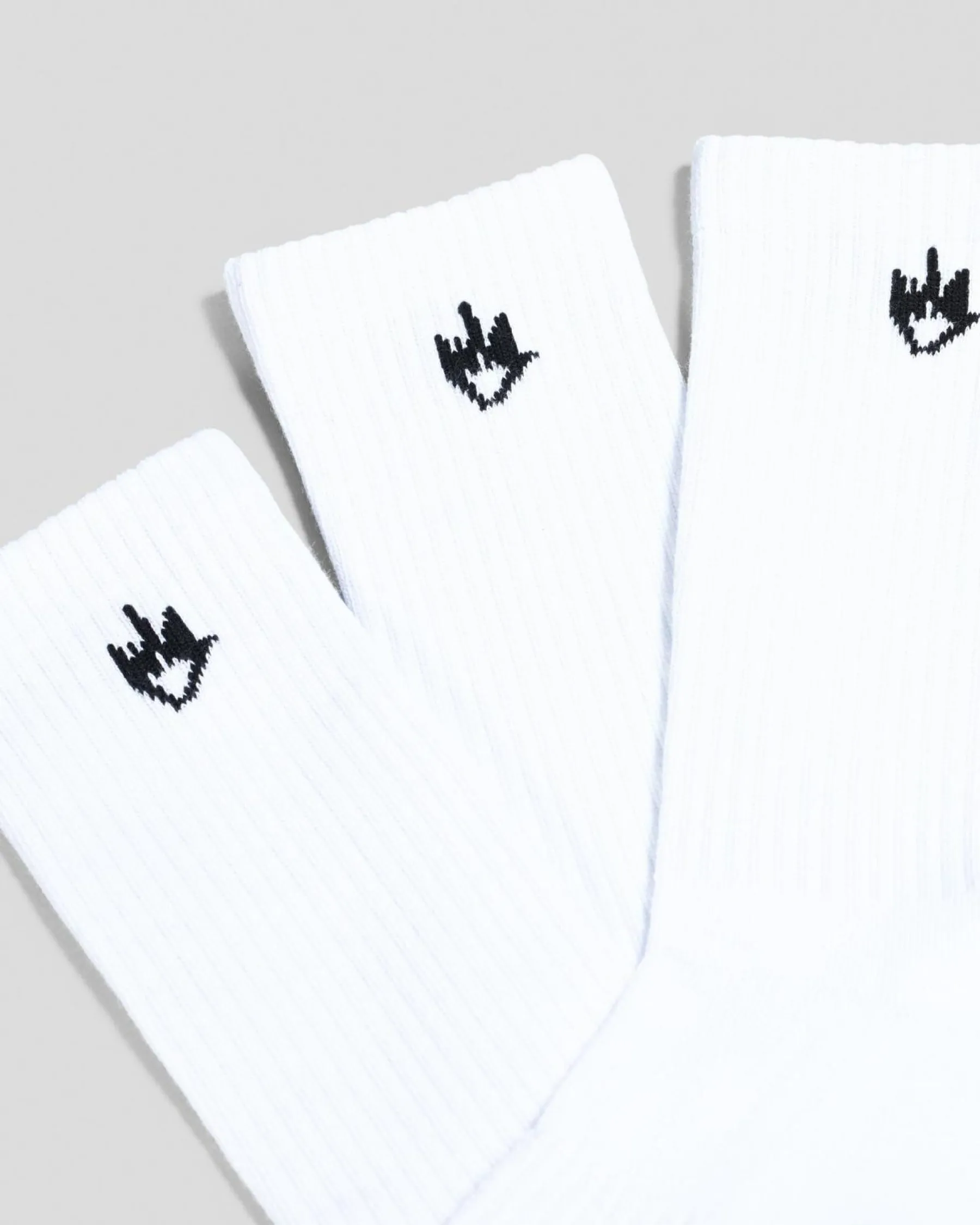 Socks*Afends Flame Socks 3 Pack White