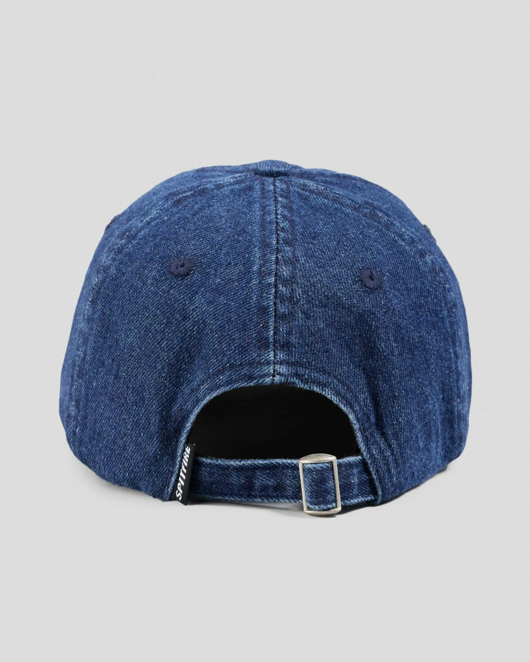 Headwear*Spitfire Flames Script Strapback Cap Denim