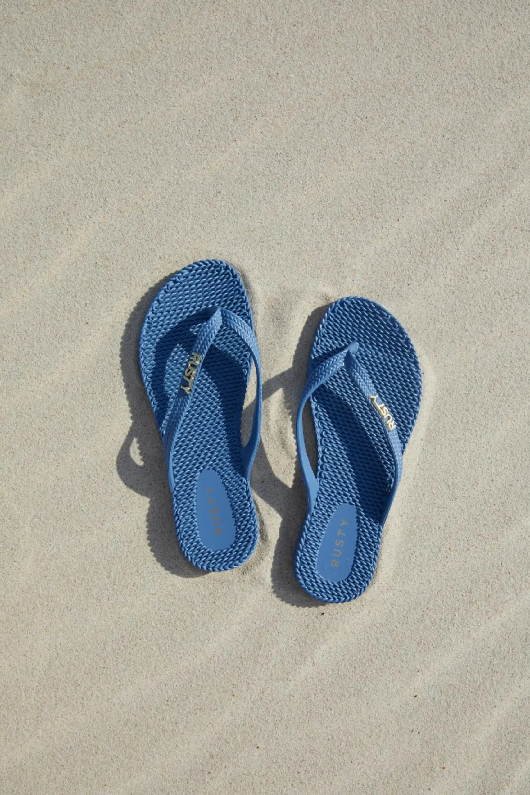 Flip Flops*Rusty Flip Out Thongs Elemental Blue