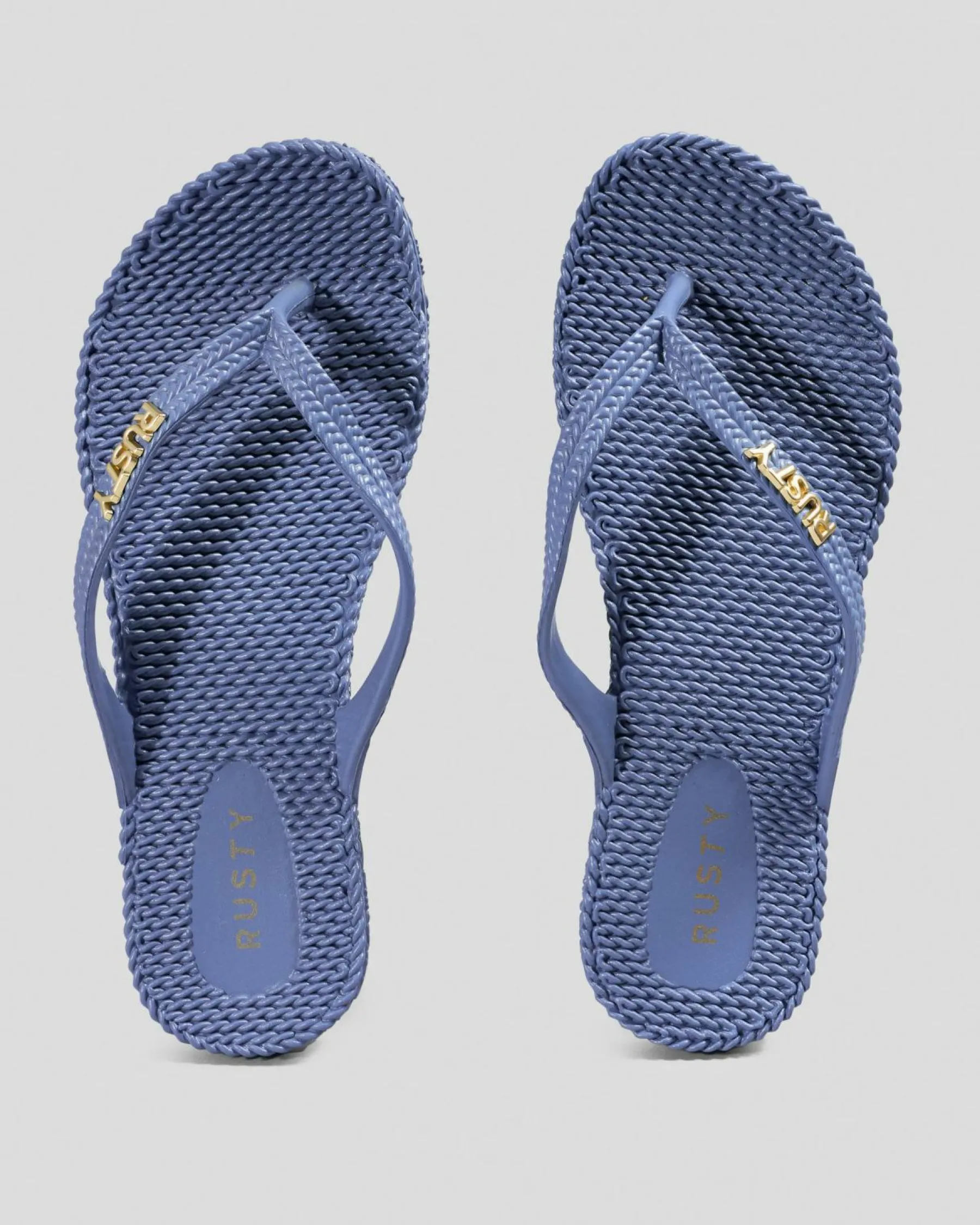 Flip Flops*Rusty Flip Out Thongs Elemental Blue