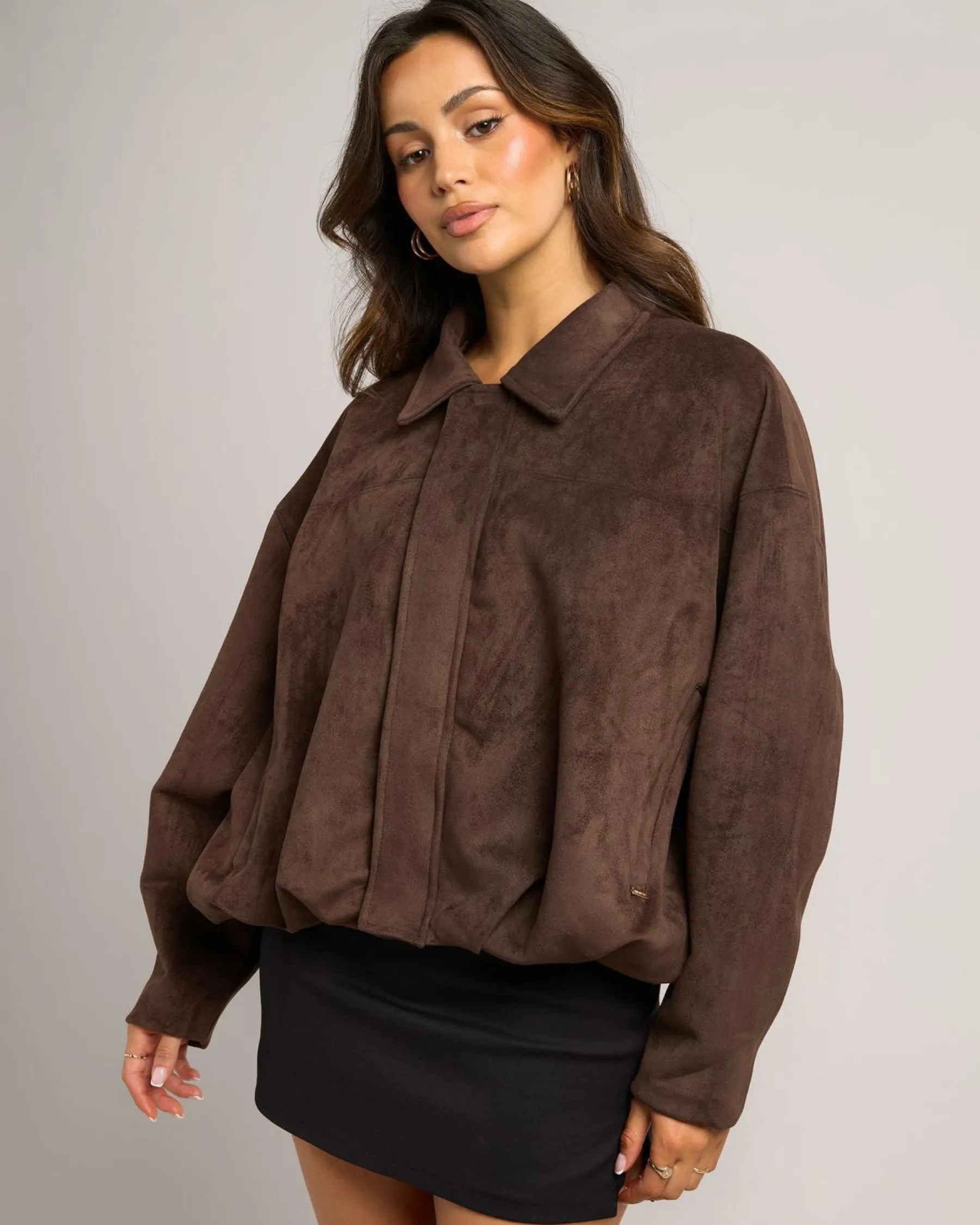 Clearance Floyd Faux Suede Jacket Women Jackets & Coats