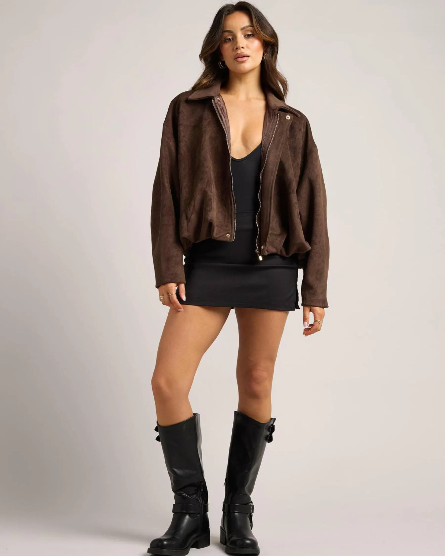 Clearance Floyd Faux Suede Jacket Women Jackets & Coats