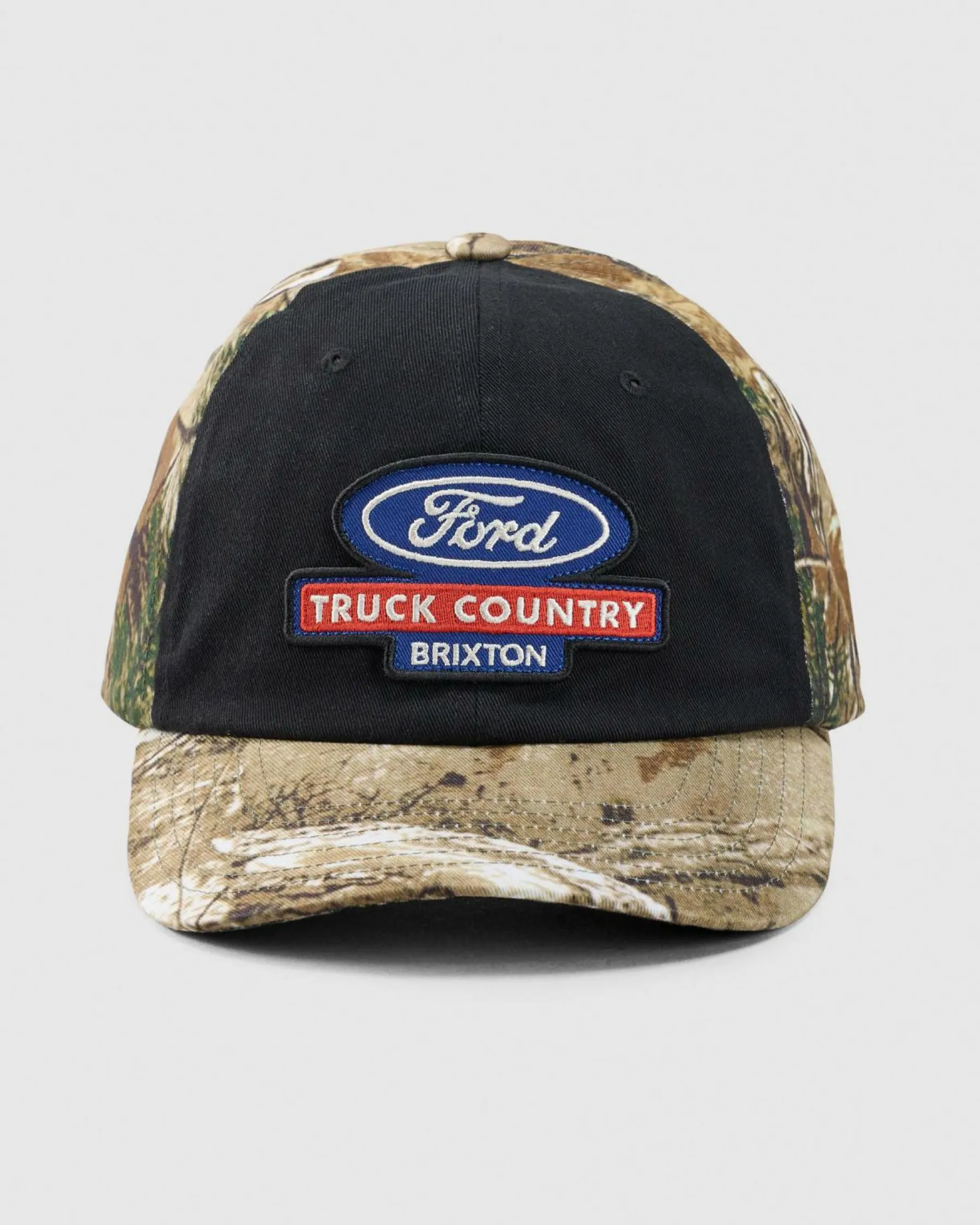 Headwear*Brixton Ford Truck Country Snapback Cap Burnt Rubber/camo