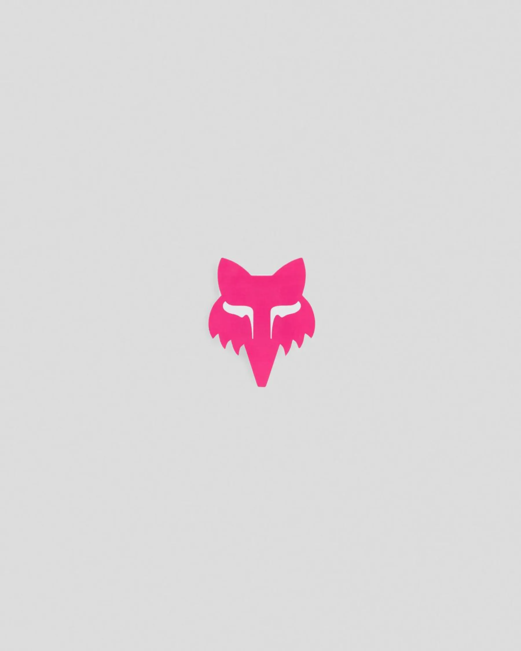 Gifts & Novelty|Gifts & Novelty*Fox Head 2.5" Sticker Pink