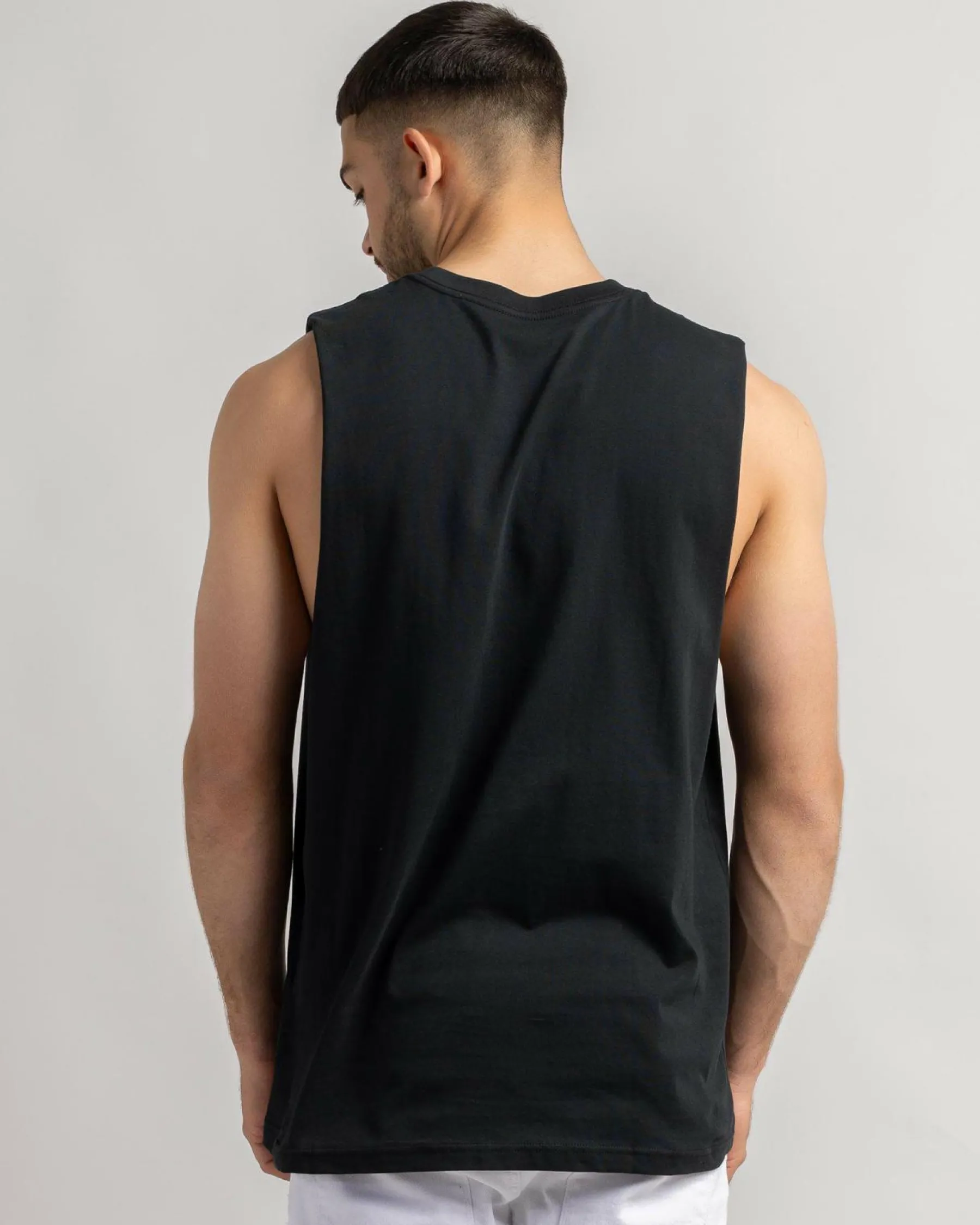 Tops & T-Shirts*RVCA Frame Up Muscle T-Shirt Black