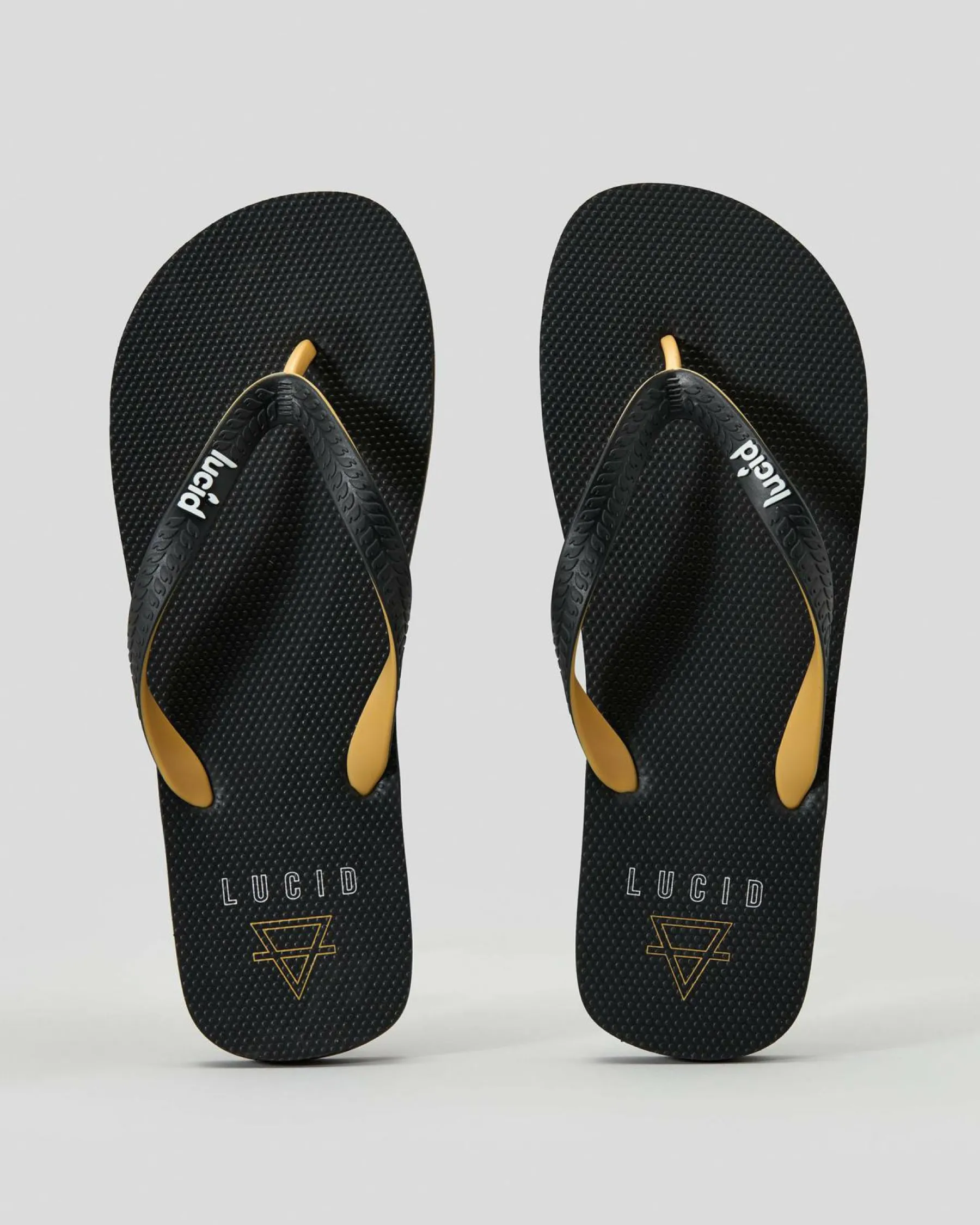 2 For Shoe Deals|Flip Flops & Sandals*Lucid Framework Thongs Black/tan
