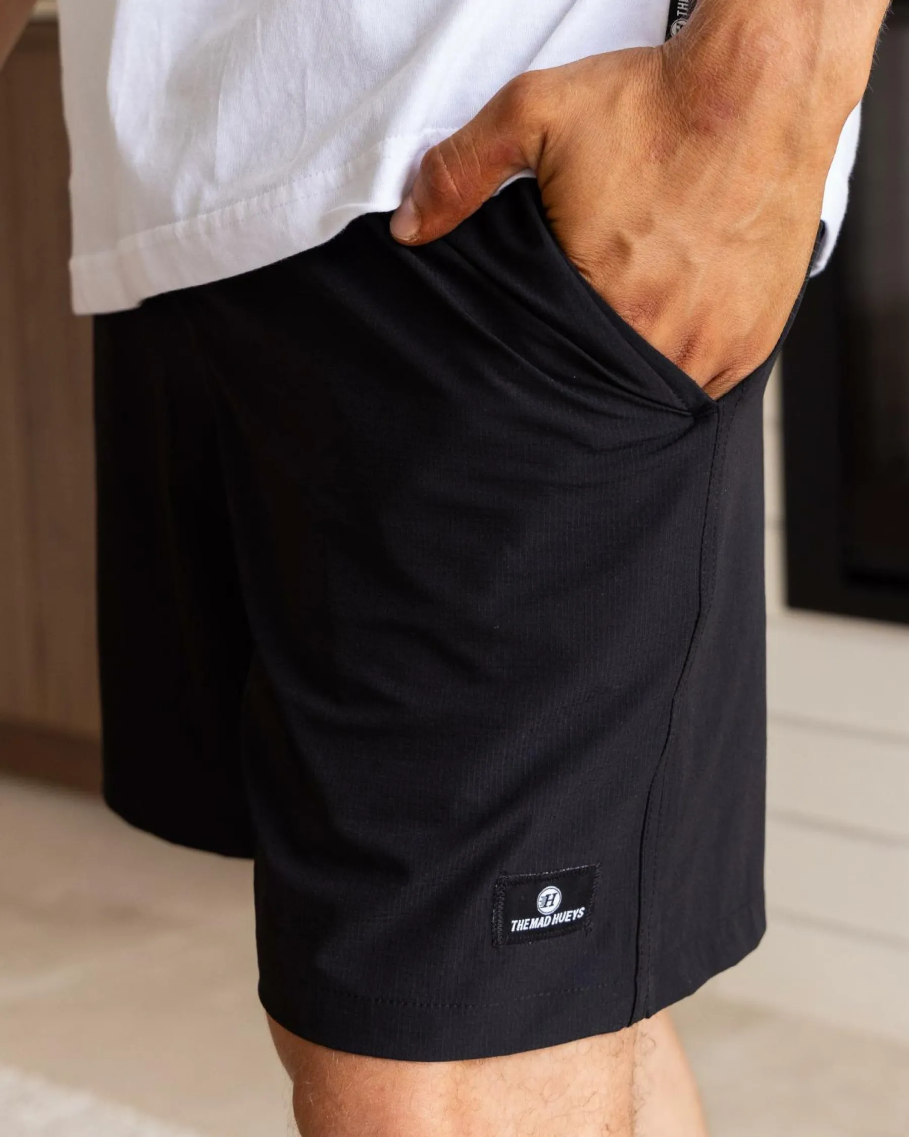 Board Shorts|Shorts & Bottoms*The Mad Hueys Freestyle Volley Shorts Black