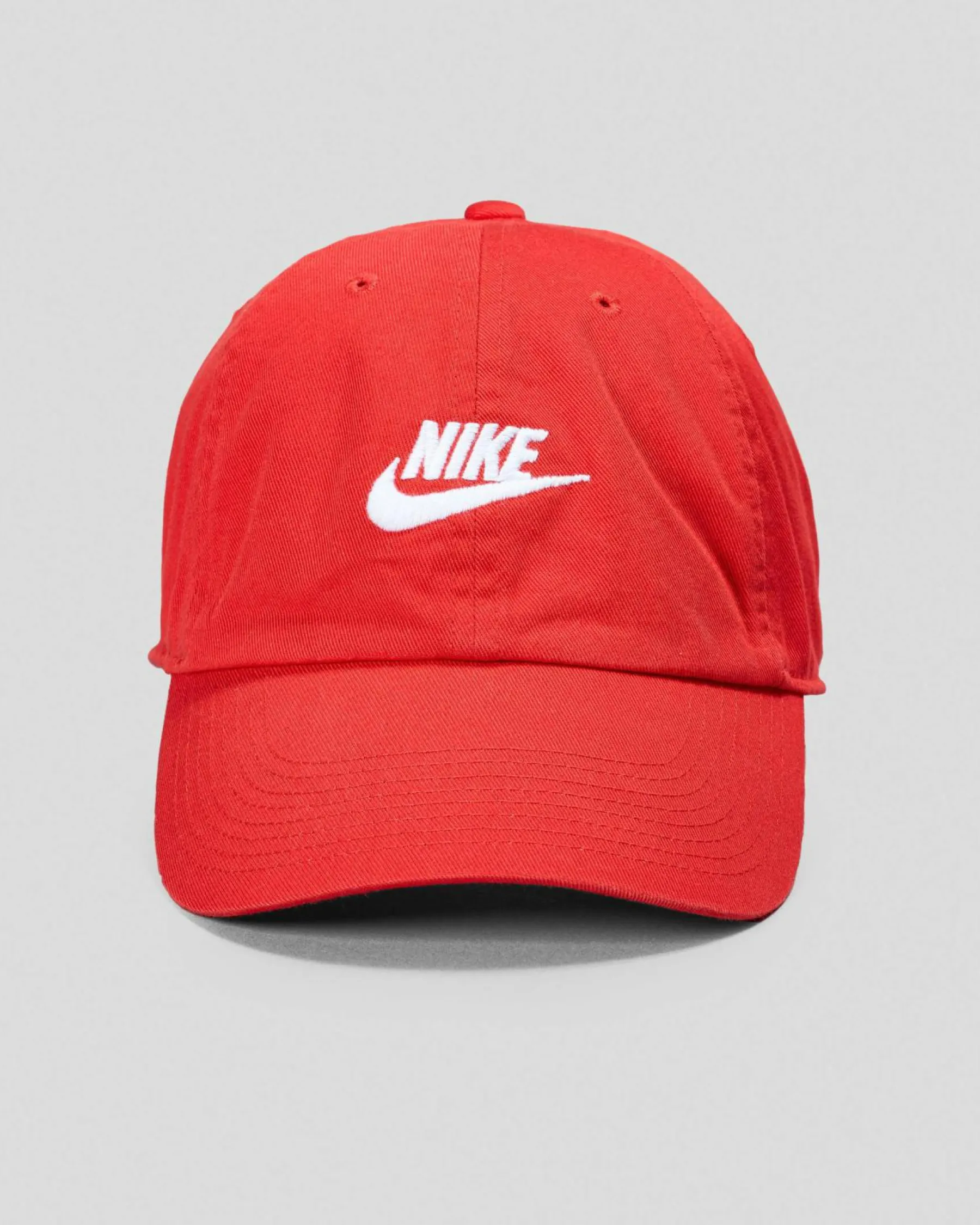 Headwear*Nike Futura Wash Club Cap University Red/white