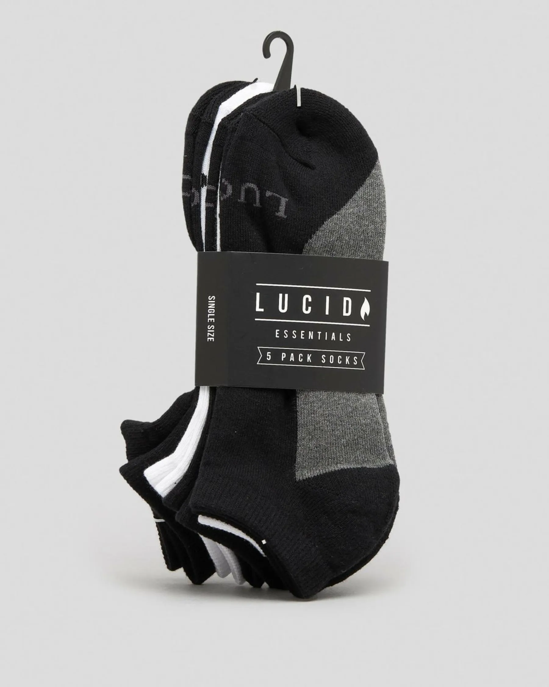 Hot Fuzzled Ankle Socks 5 Pack Socks