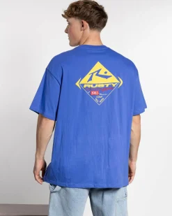 Tops & T-Shirts*Rusty Generation T-Shirt Blue Regatta