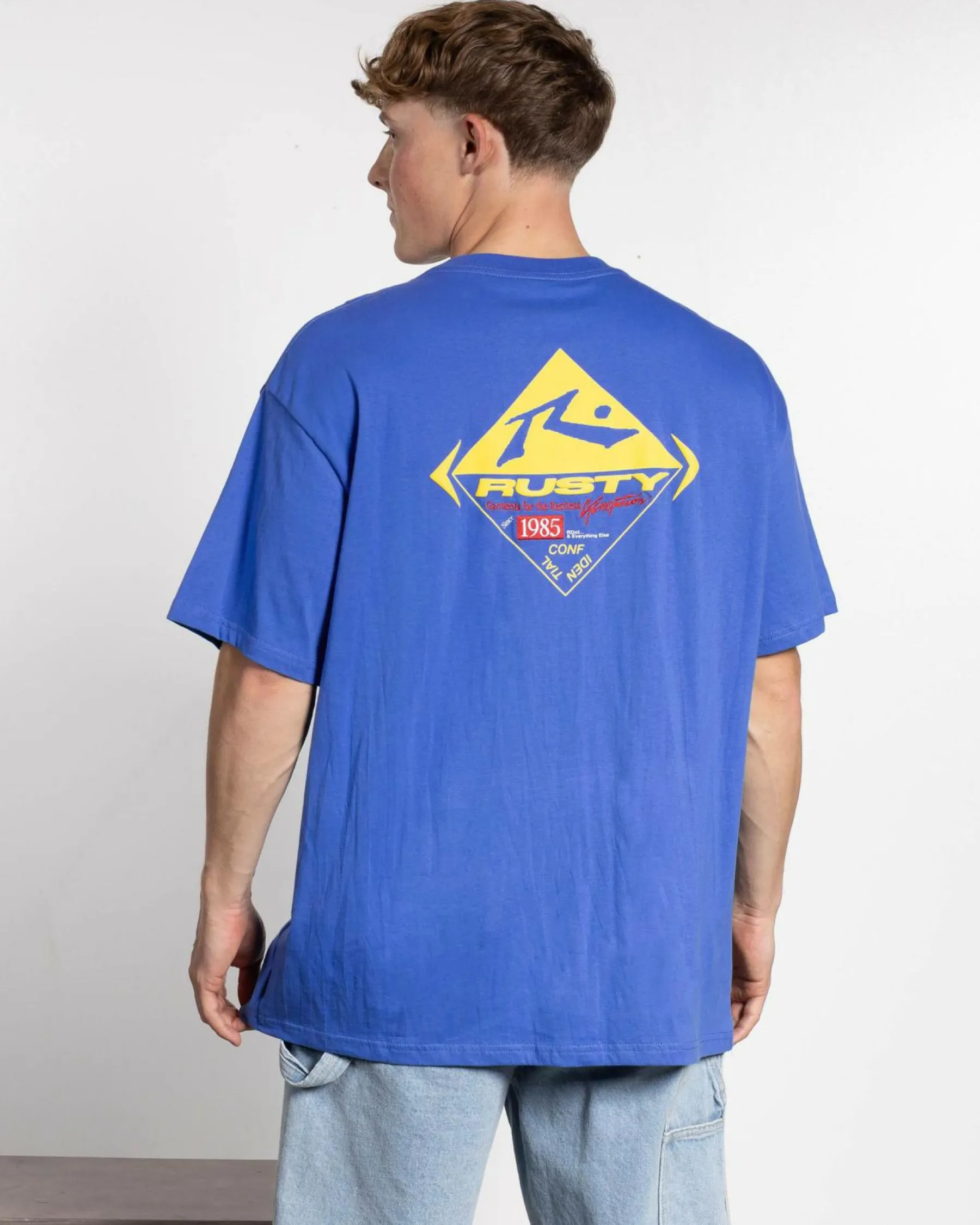Tops & T-Shirts*Rusty Generation T-Shirt Blue Regatta