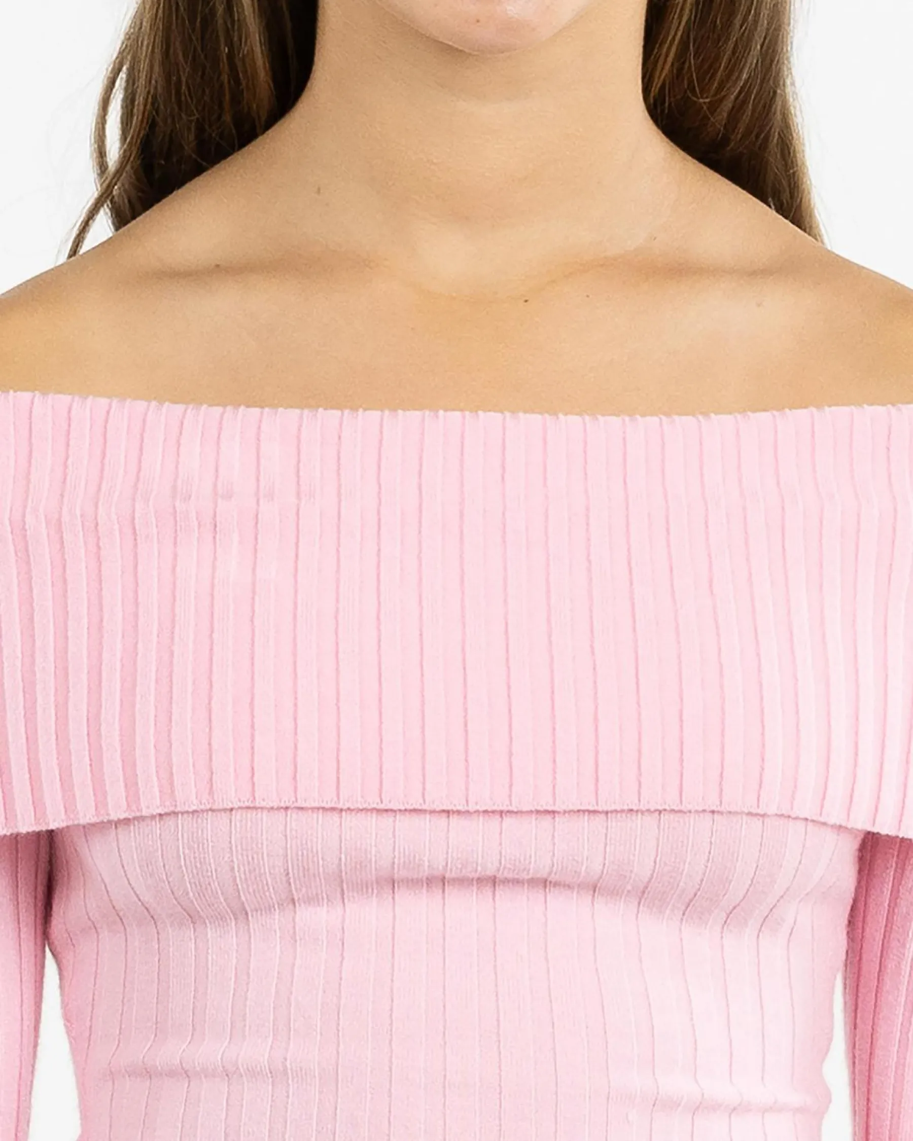 Tops*Ava And Ever Girls' Ari Off Shoulder Knit Top Pink
