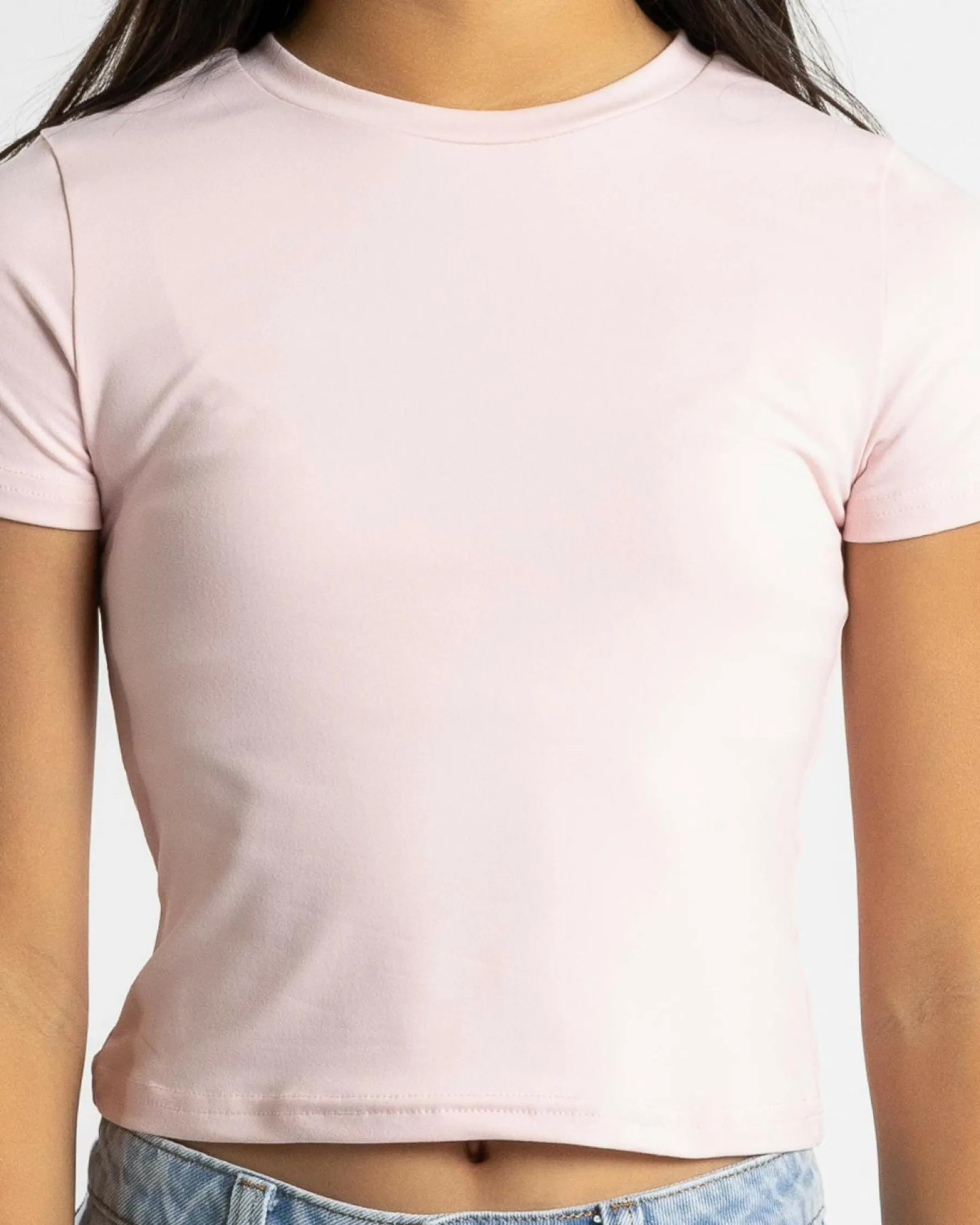 Discount Girls' Basic Super Soft Tee Kids Tops