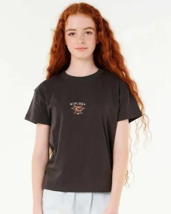 Clearance Girl's Butterfly Heritage T-Shirt Kids Tops