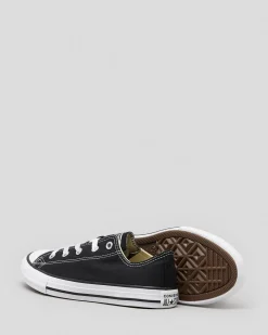 Sneakers*Converse Girls' Chuck Taylor Lo-Cut Shoes Black