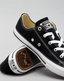 Sneakers*Converse Girls' Chuck Taylor Lo-Cut Shoes Black/white