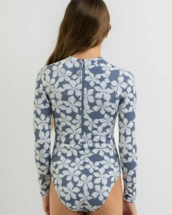 Surf|Wetsuits & Surfsuits*Roxy Girls' Drifter Floral Long Sleeve Surfsuit Wild Wind Drifter Floral