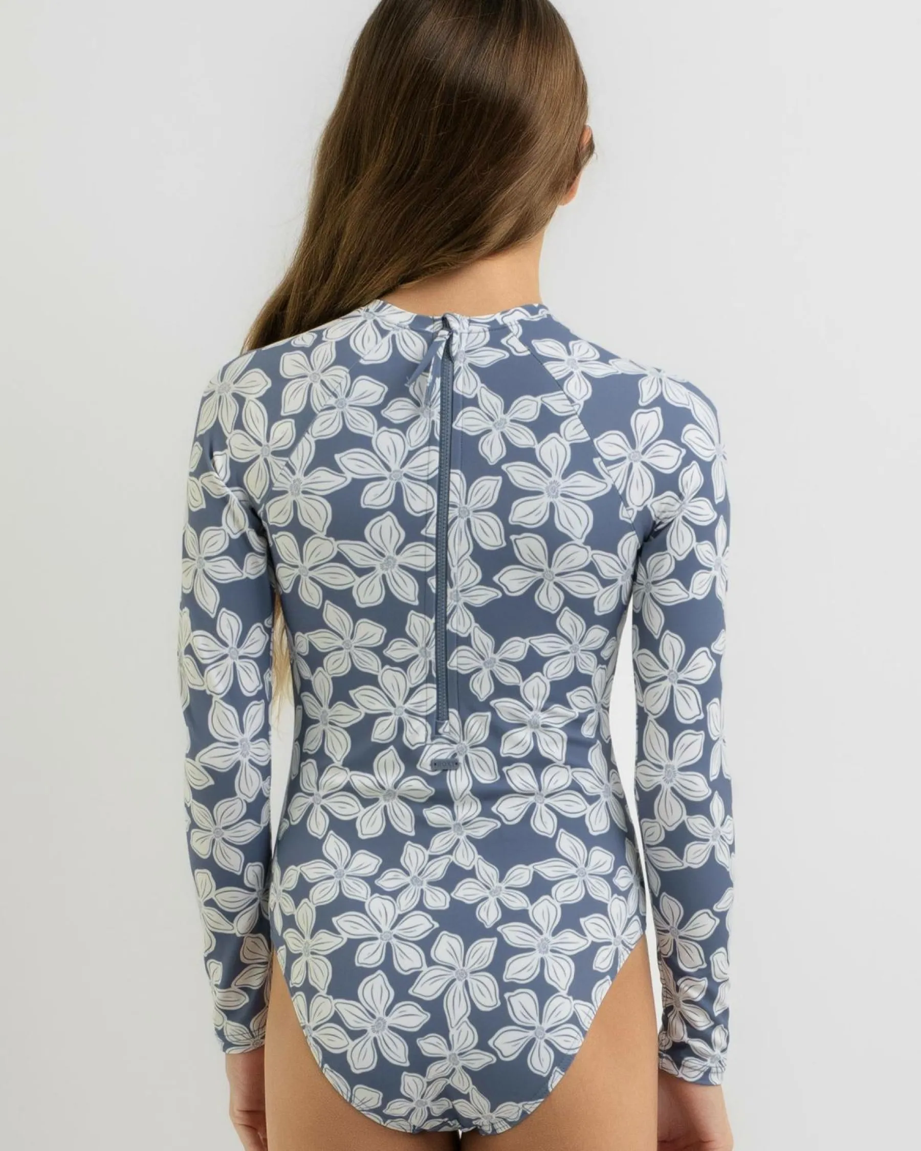 Surf|Wetsuits & Surfsuits*Roxy Girls' Drifter Floral Long Sleeve Surfsuit Wild Wind Drifter Floral