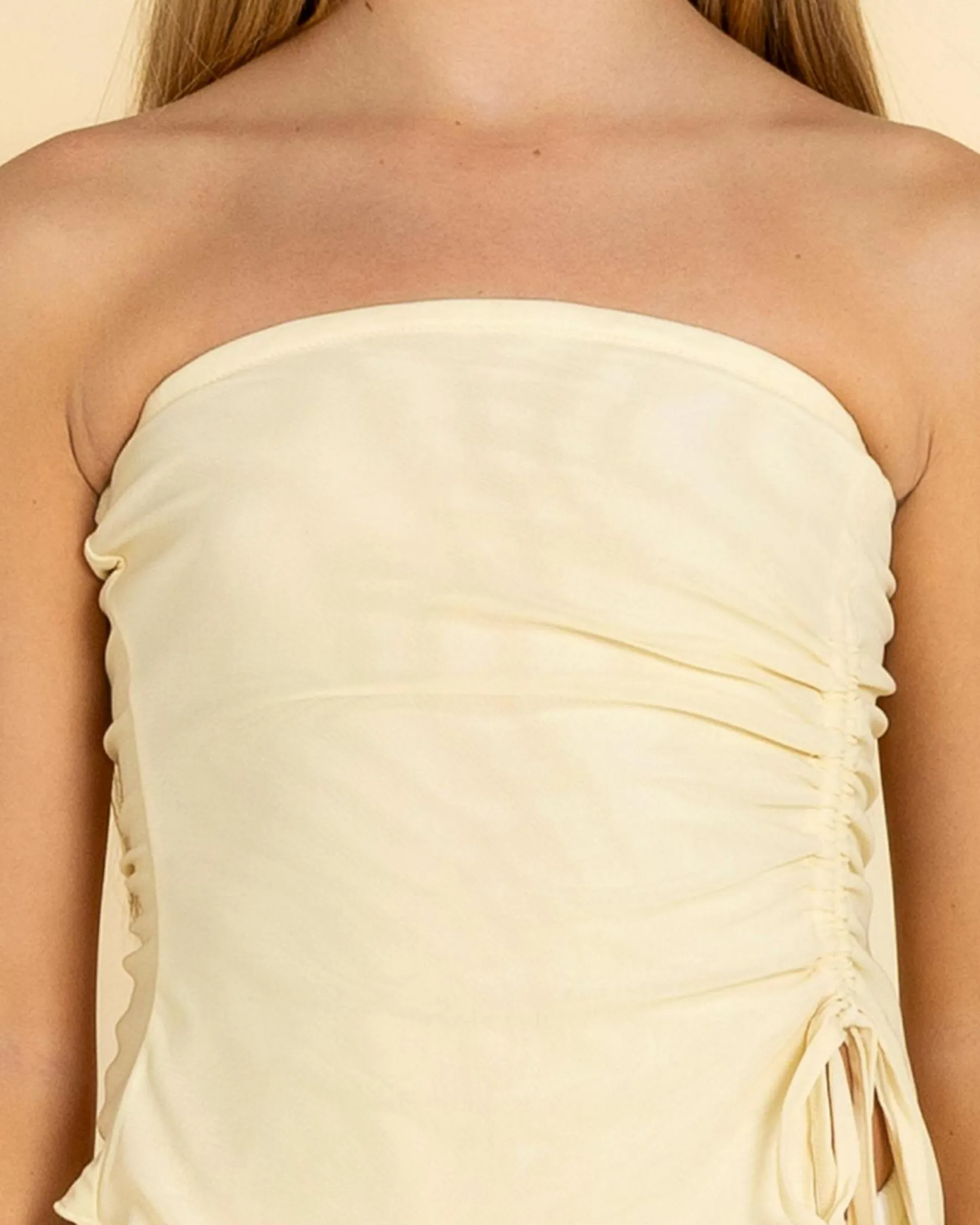 Tops*Ava And Ever Girls' Elena Tube Top Butter