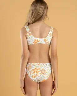 Clearance Girls' Floral Horizon Bralette Bikini Set Kids Bikinis