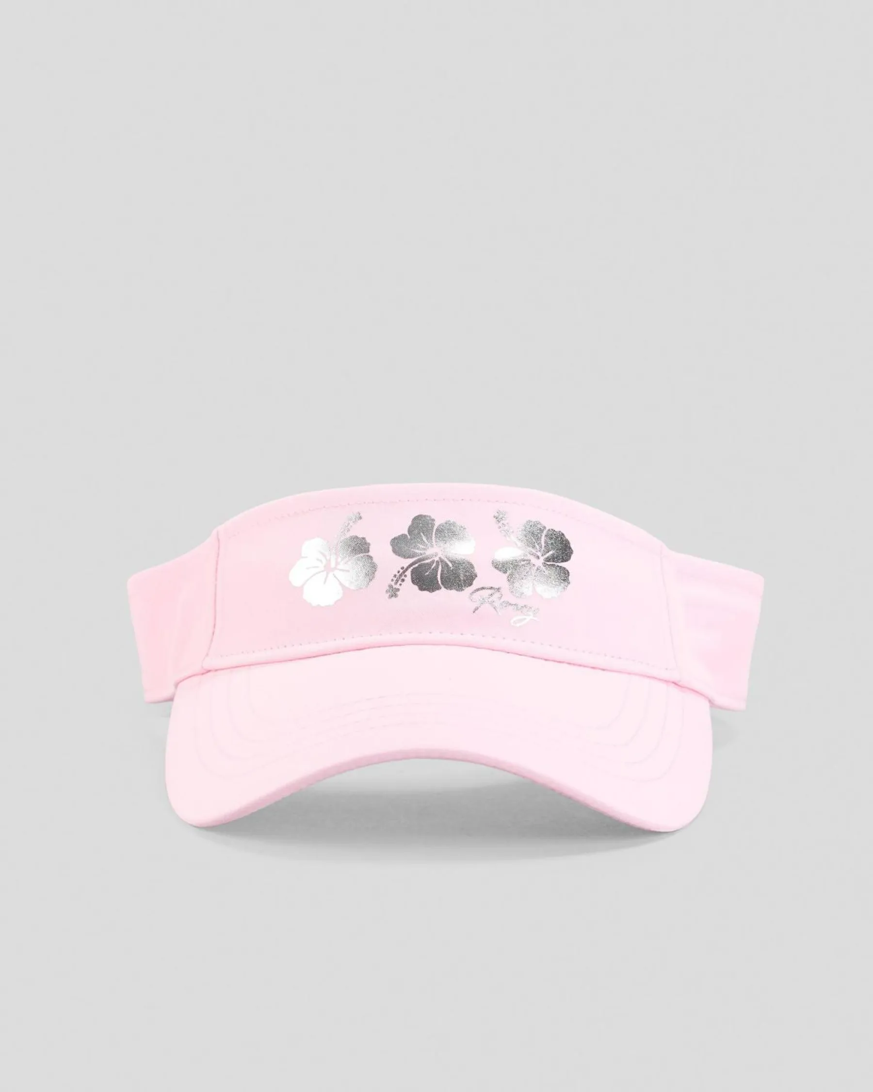 Sale Girls' Hibiscus Splash Visor Kids Headwear