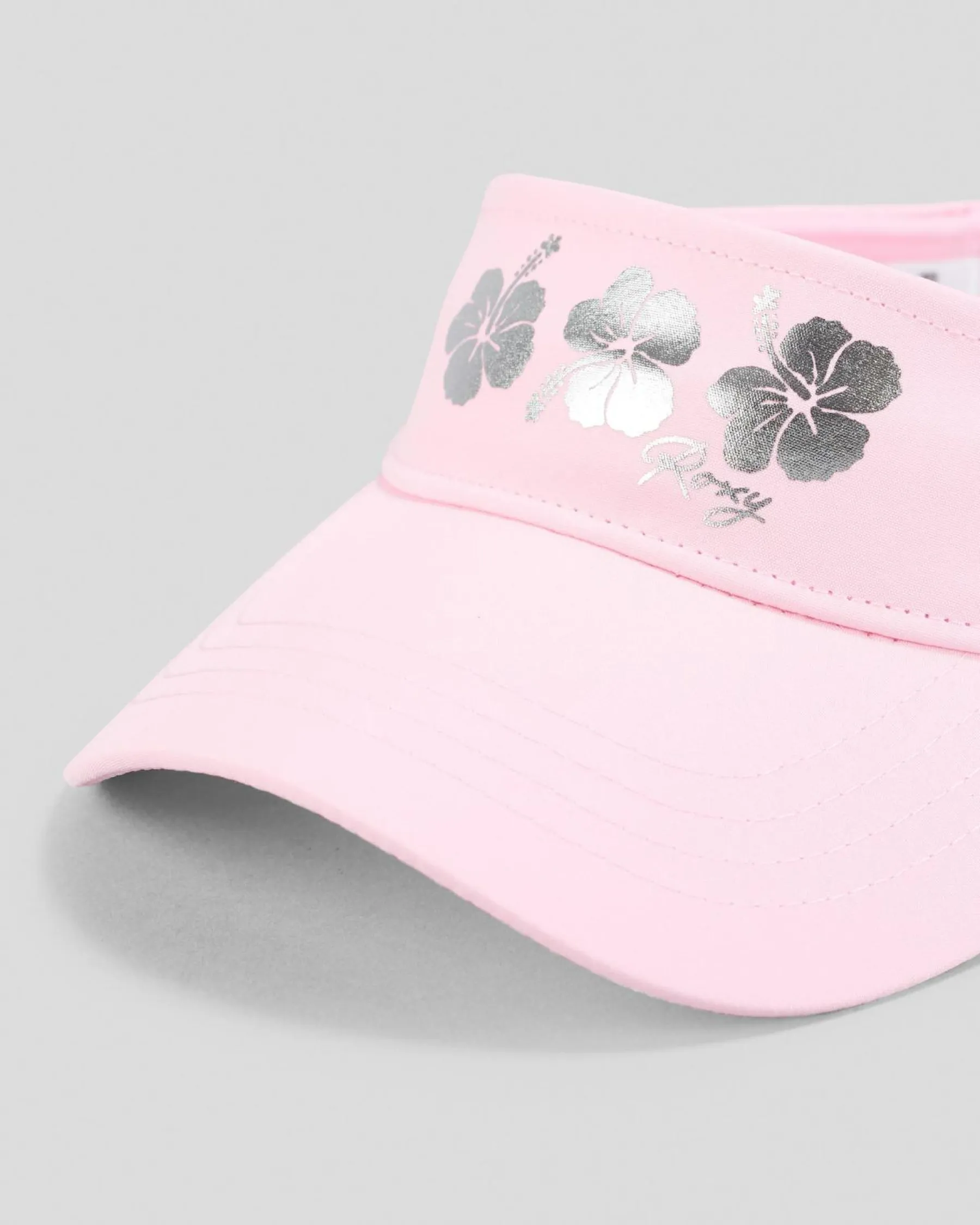 Sale Girls' Hibiscus Splash Visor Kids Headwear